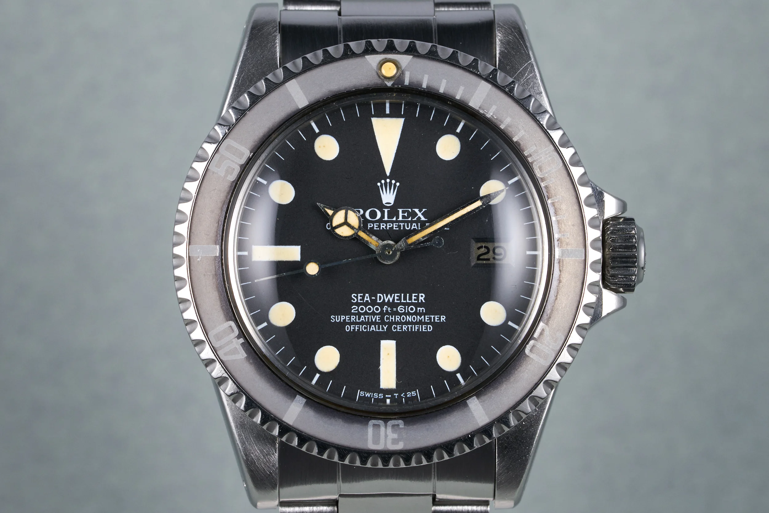 1979 Rolex Sea Dweller Ref: 1665 Mk 1 Dial with Ghost Insert