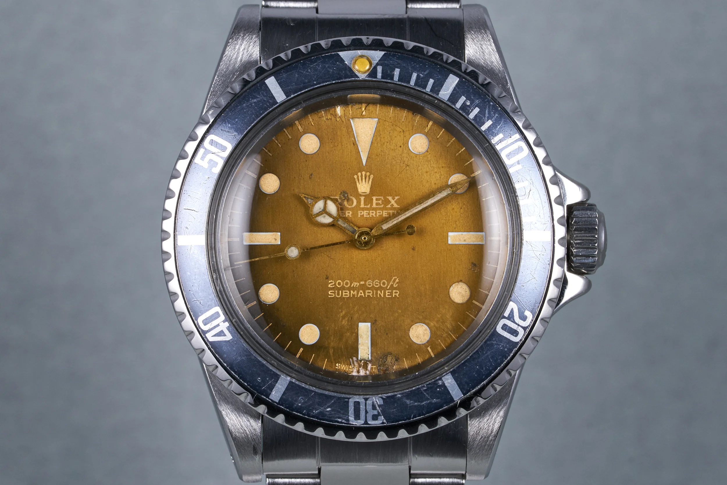 1967 Rolex Submariner Ref: 5513 with Tropical Gilt Dial