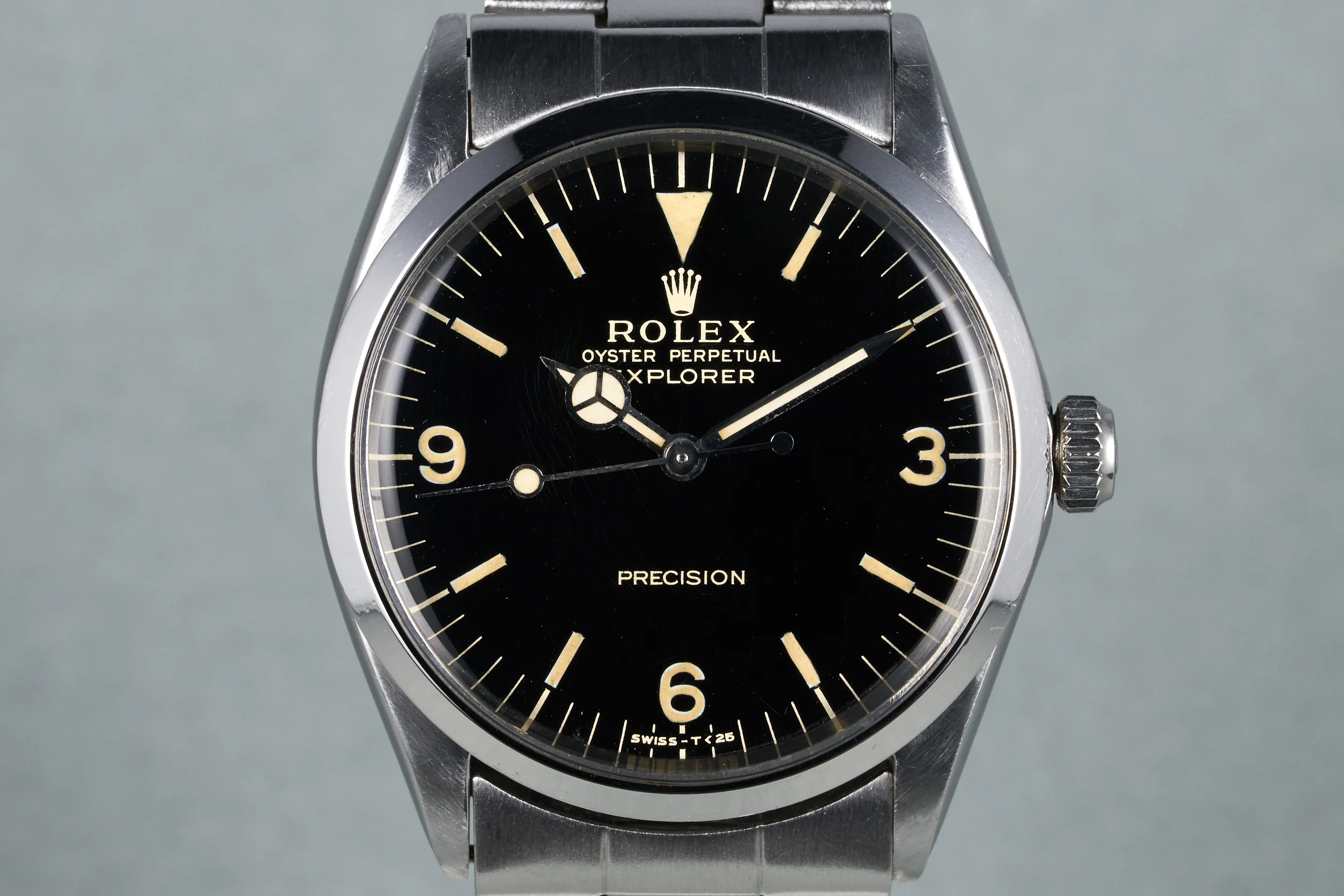 1967 Rolex Explorer Ref: 5500 with "Precision" Gilt Dial