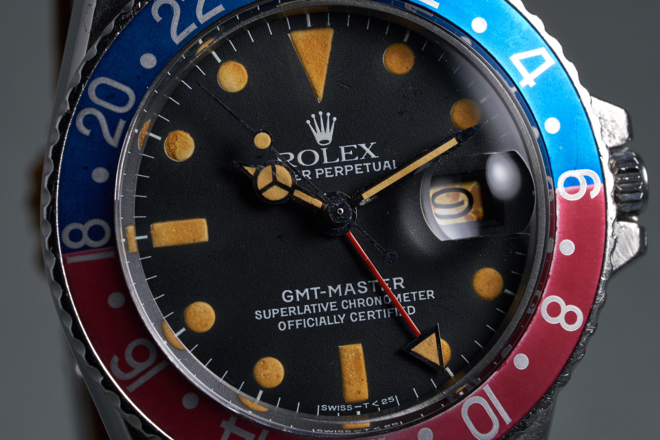 rolex 1675 service dial