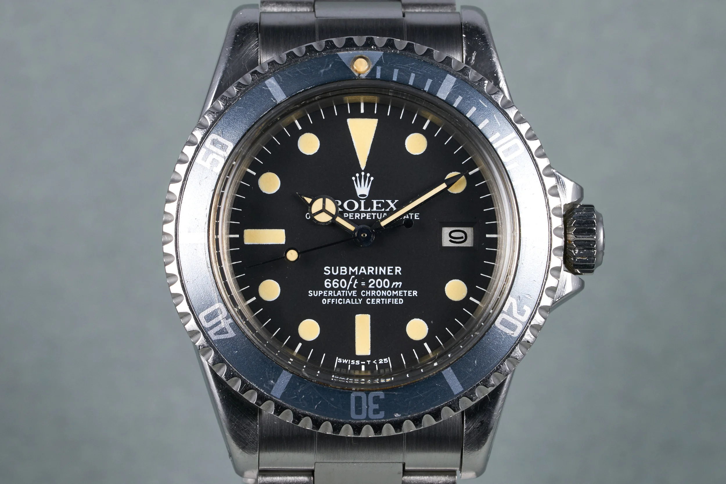 1974 Rolex Submariner Ref: 1680 with Faded Insert