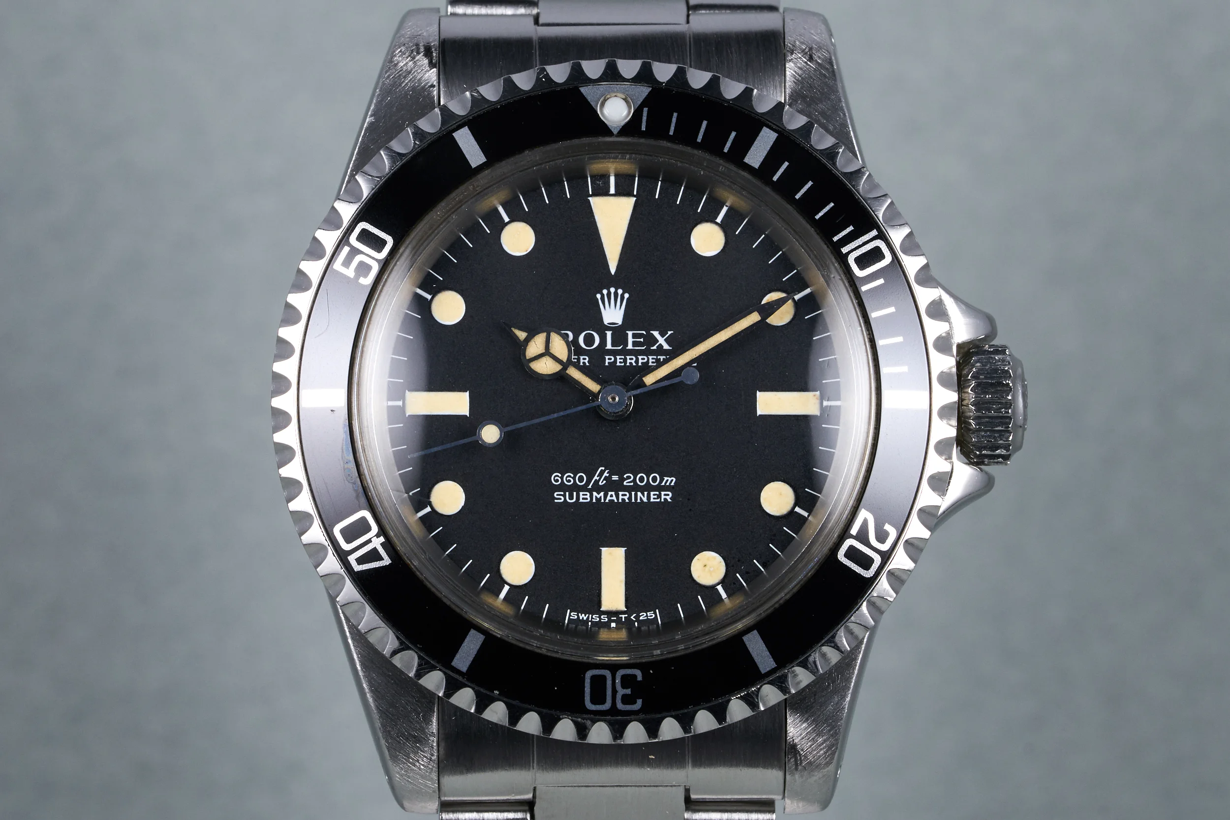 1970 Rolex Submariner Ref: 5513 with Serif Dial