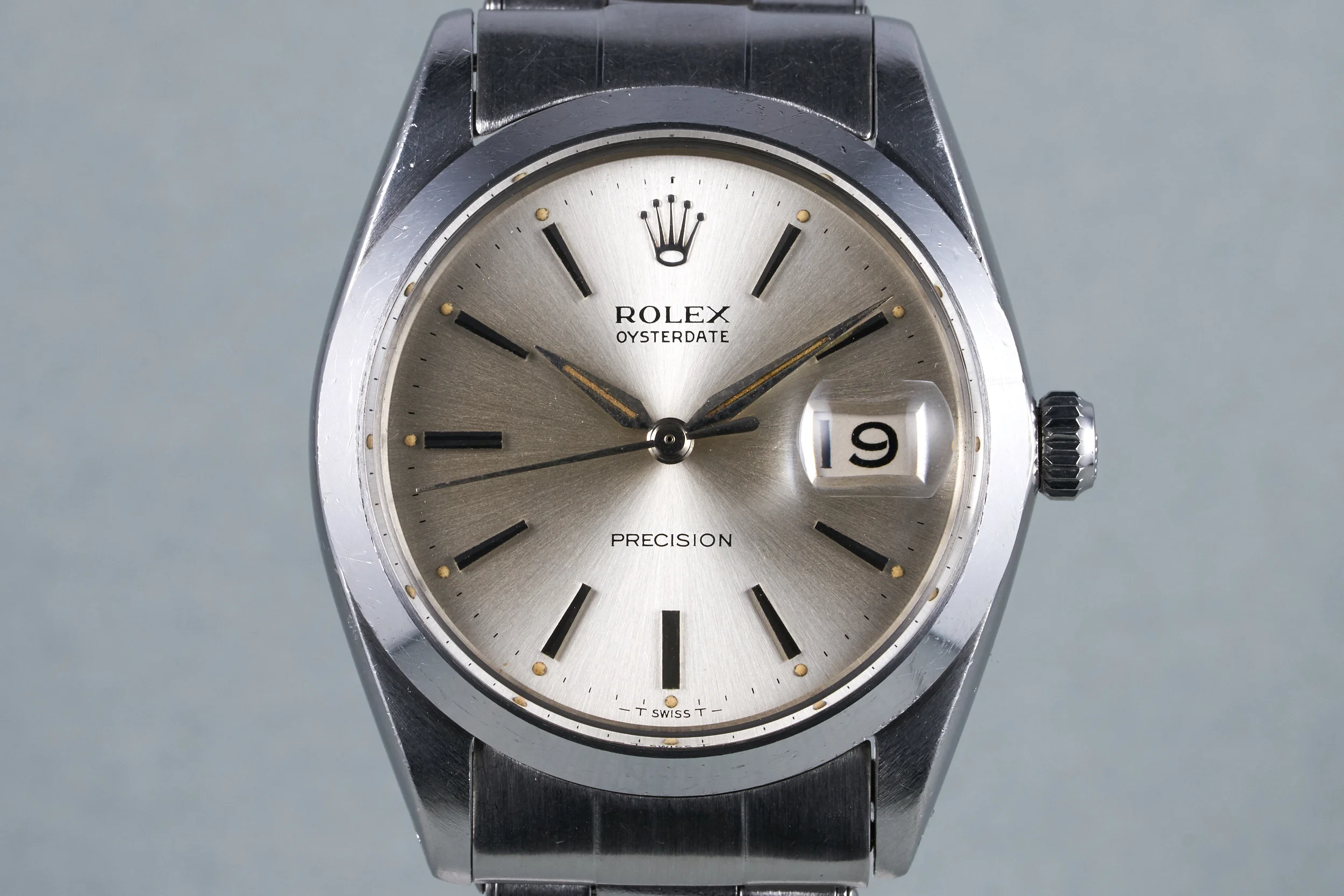 1964 Rolex Oysterdate Precision Ref: 6694 Silver Dial