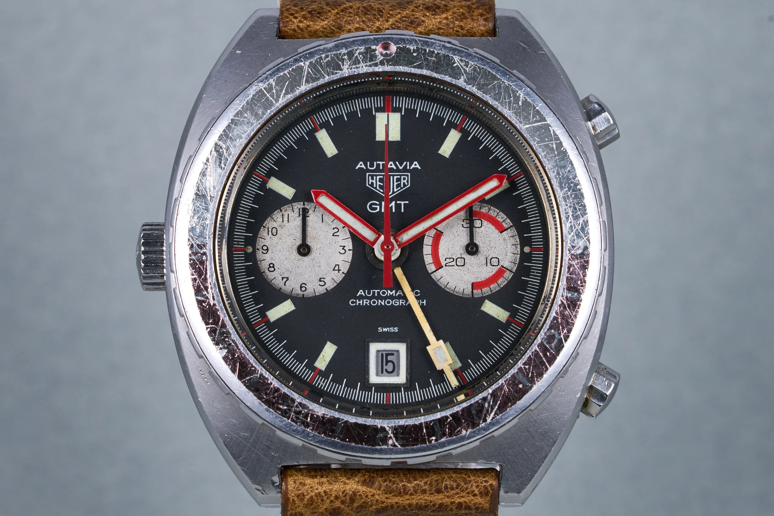 1970's Heuer Autavia Ref: 11630 GMT