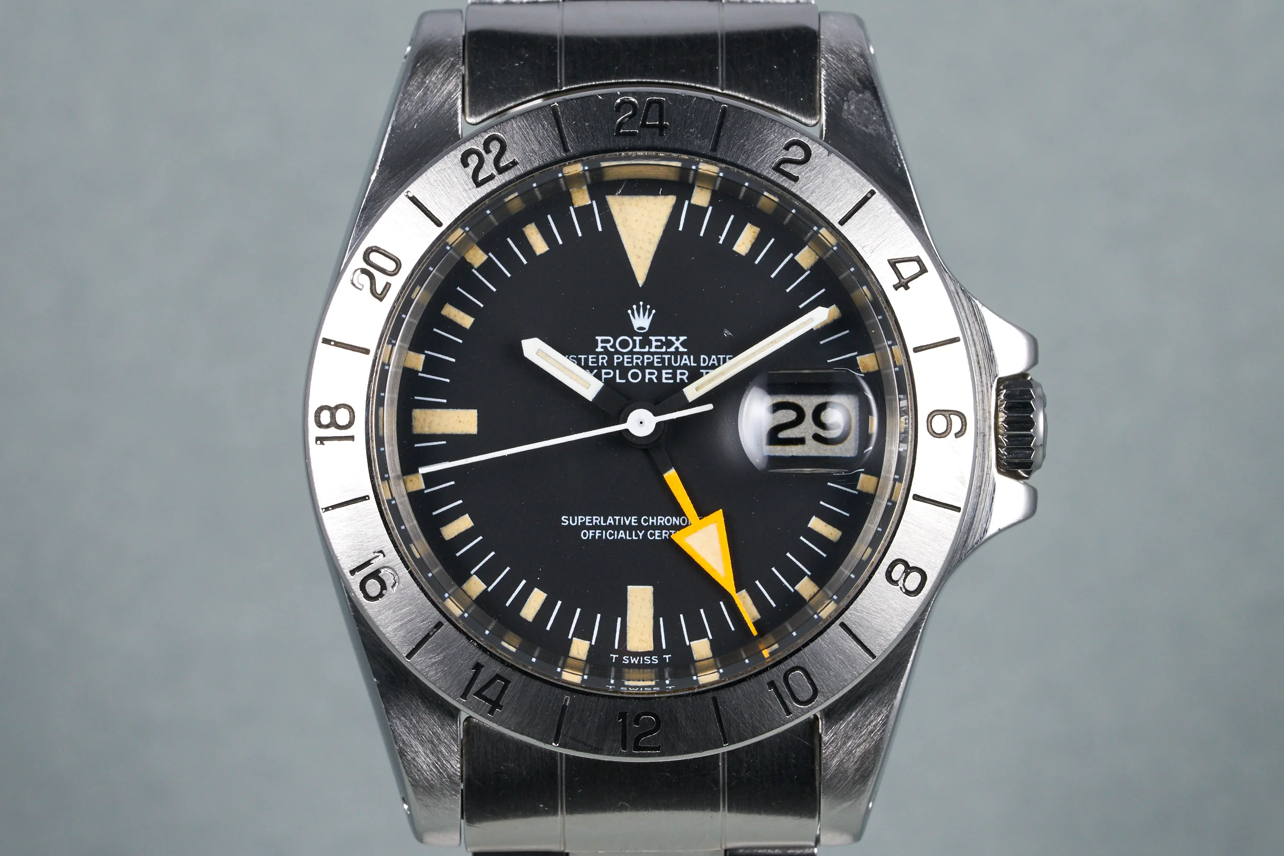 1972 Rolex Explorer II Ref: 1655 Mk 1 Dial with Early Straight Hand with Box and Papers