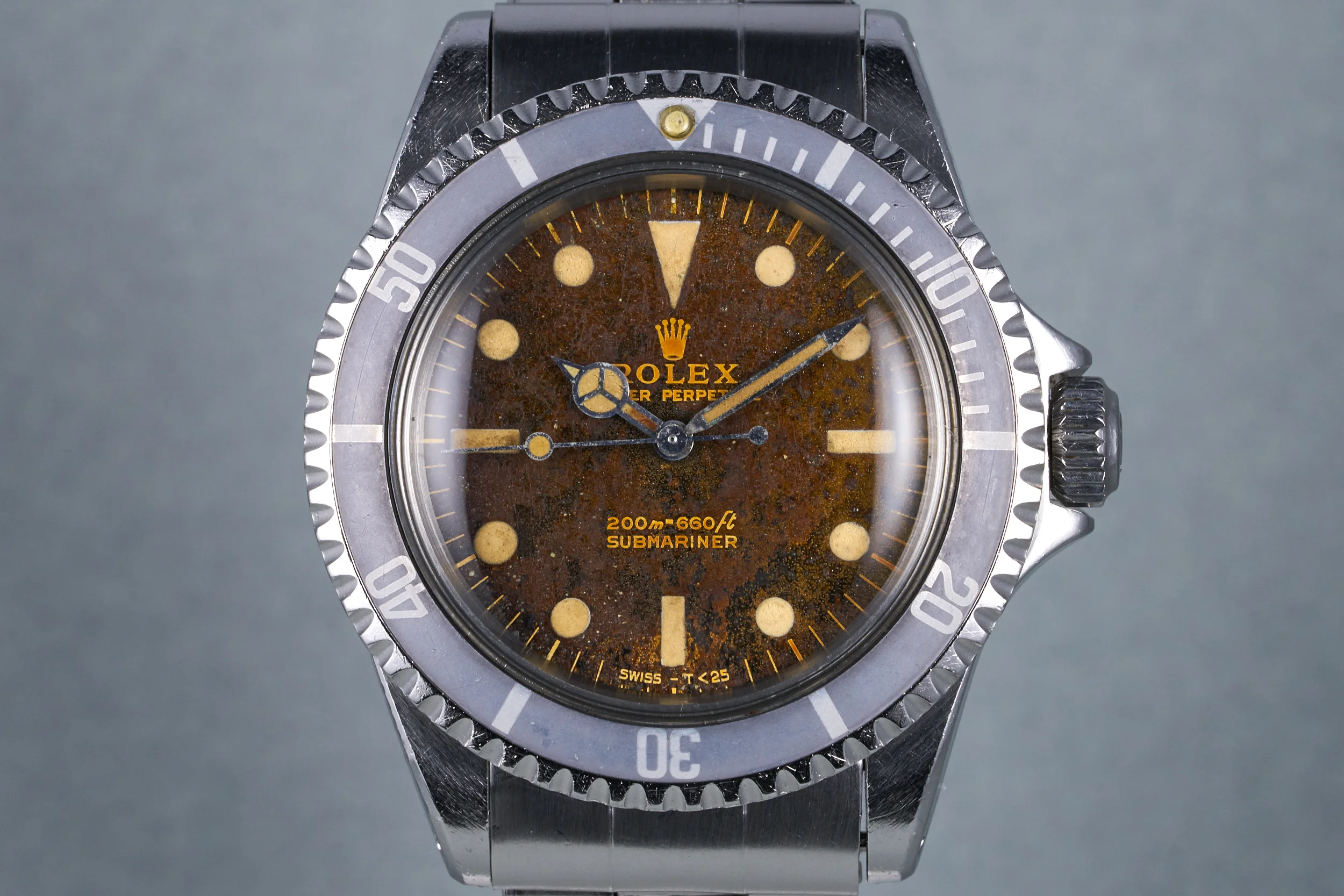 1964 Rolex Submariner Ref: 5513 with Aged Tropical Gilt Dial
