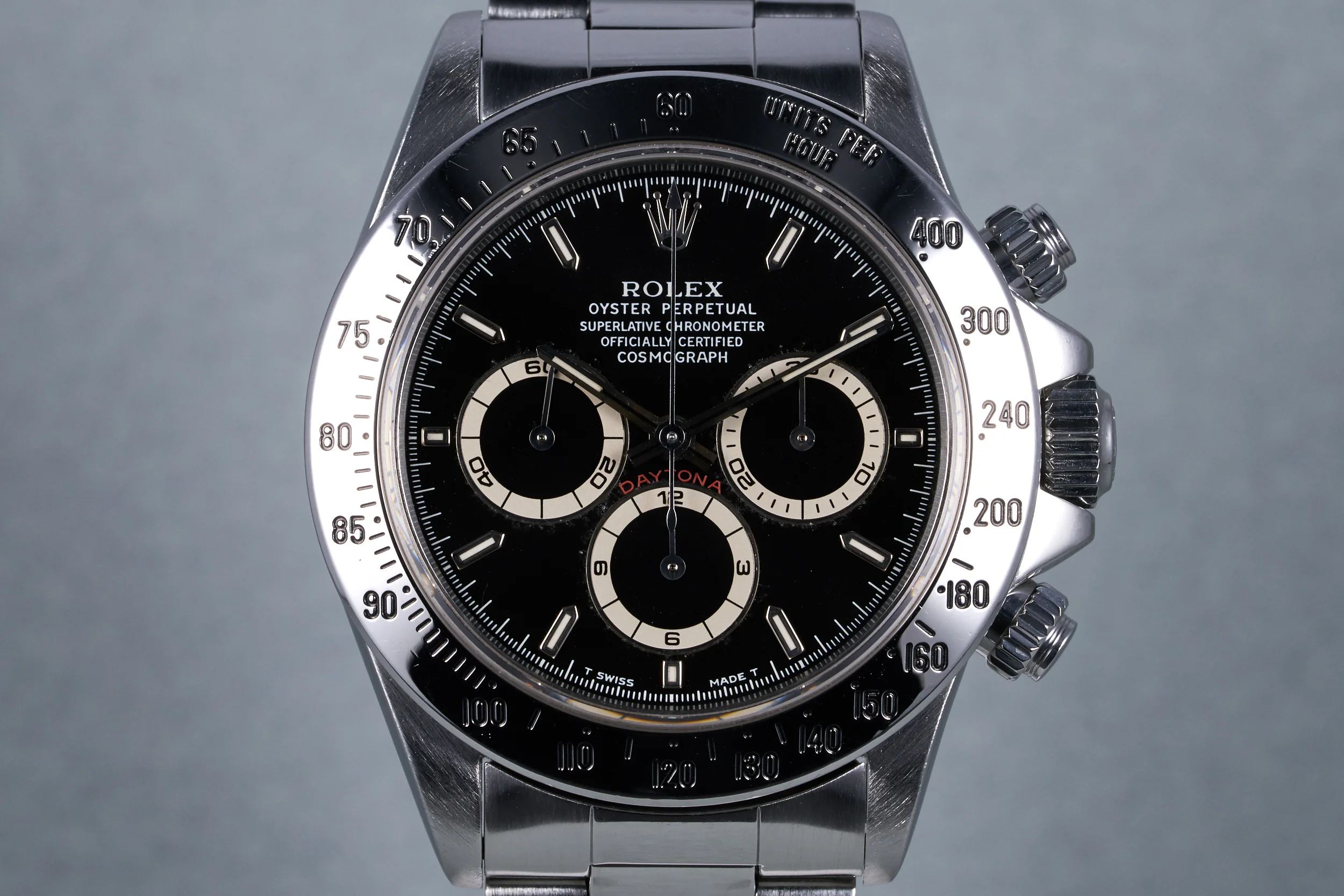 1995 Rolex Zenith Daytona Ref: 16520 with Black Dial