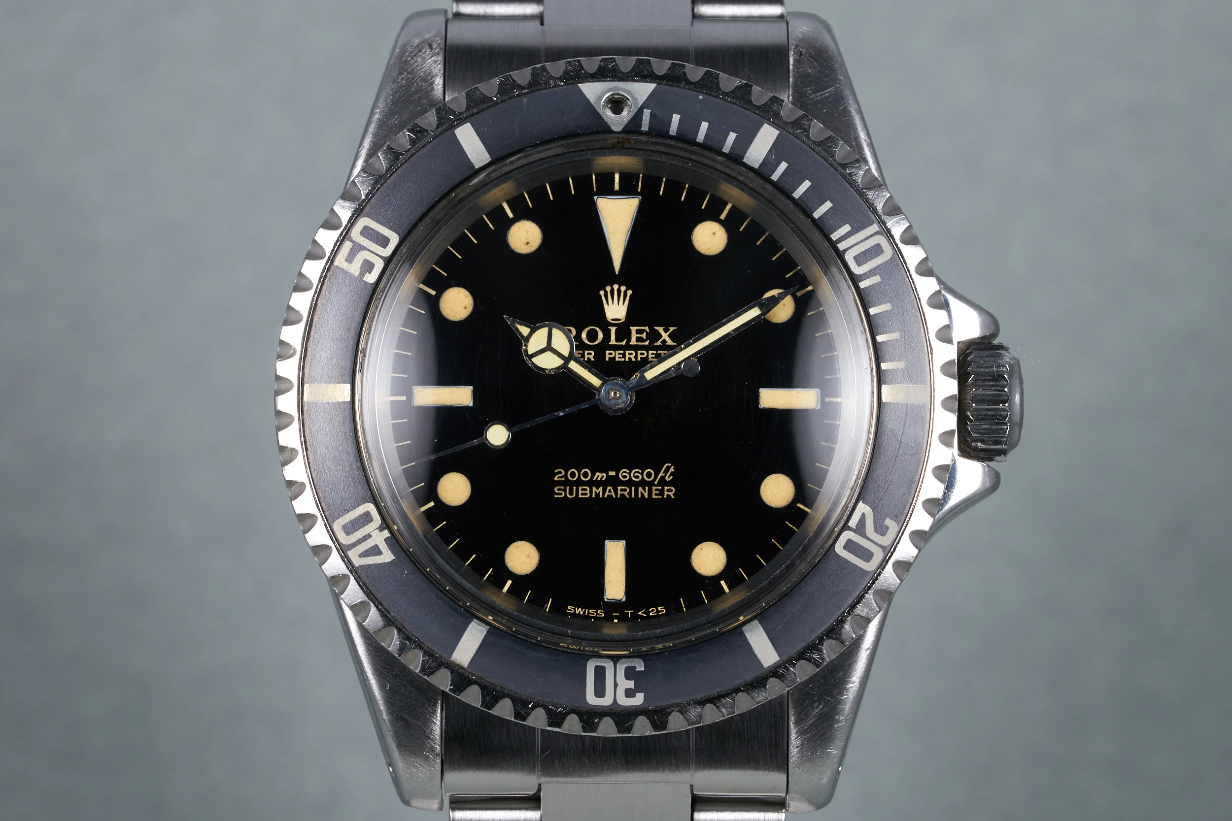 1966 Rolex Submariner Ref: 5513 with Beautiful Gilt Dial