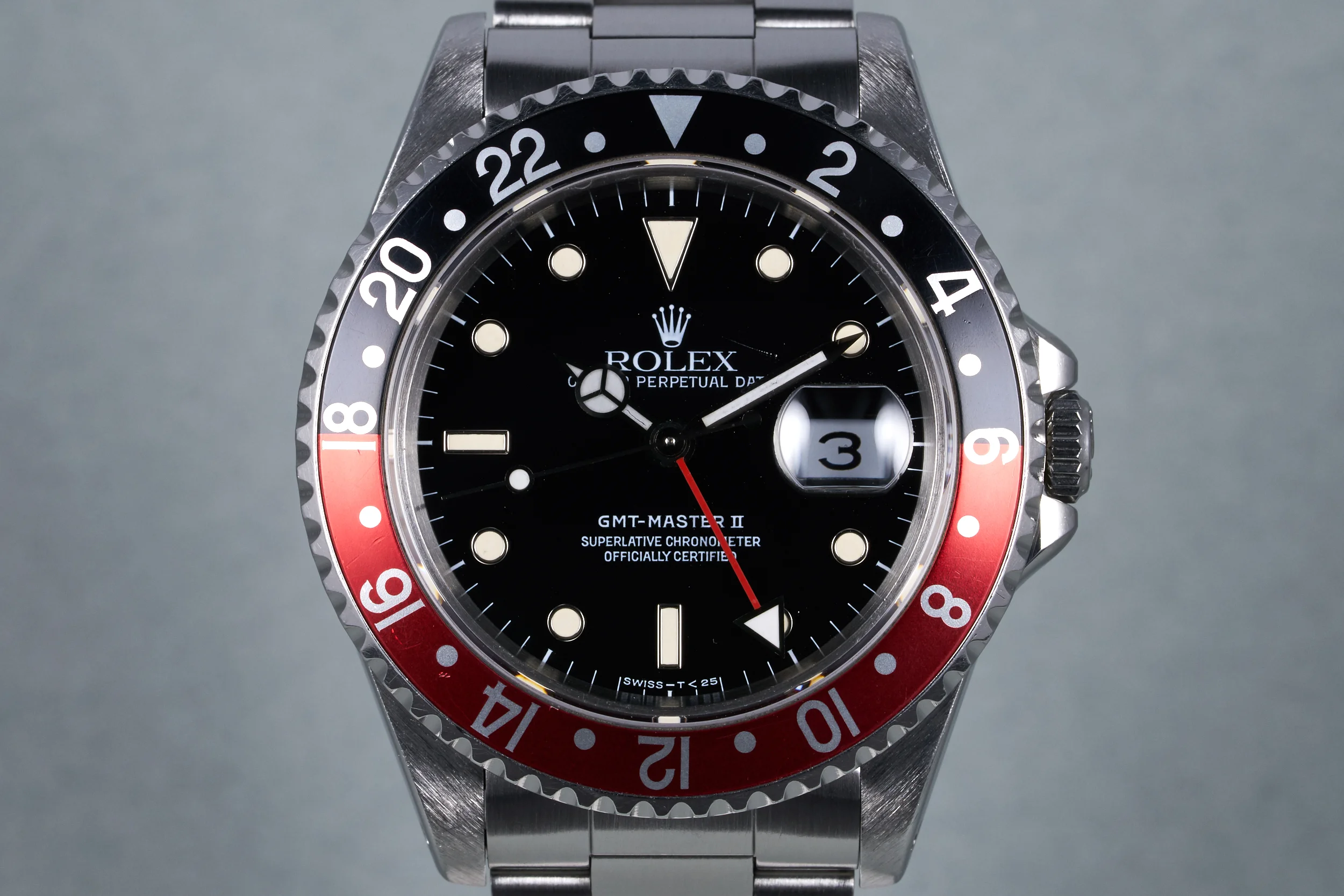 1991 Rolex GMT II Ref: 16710 with Box and Papers