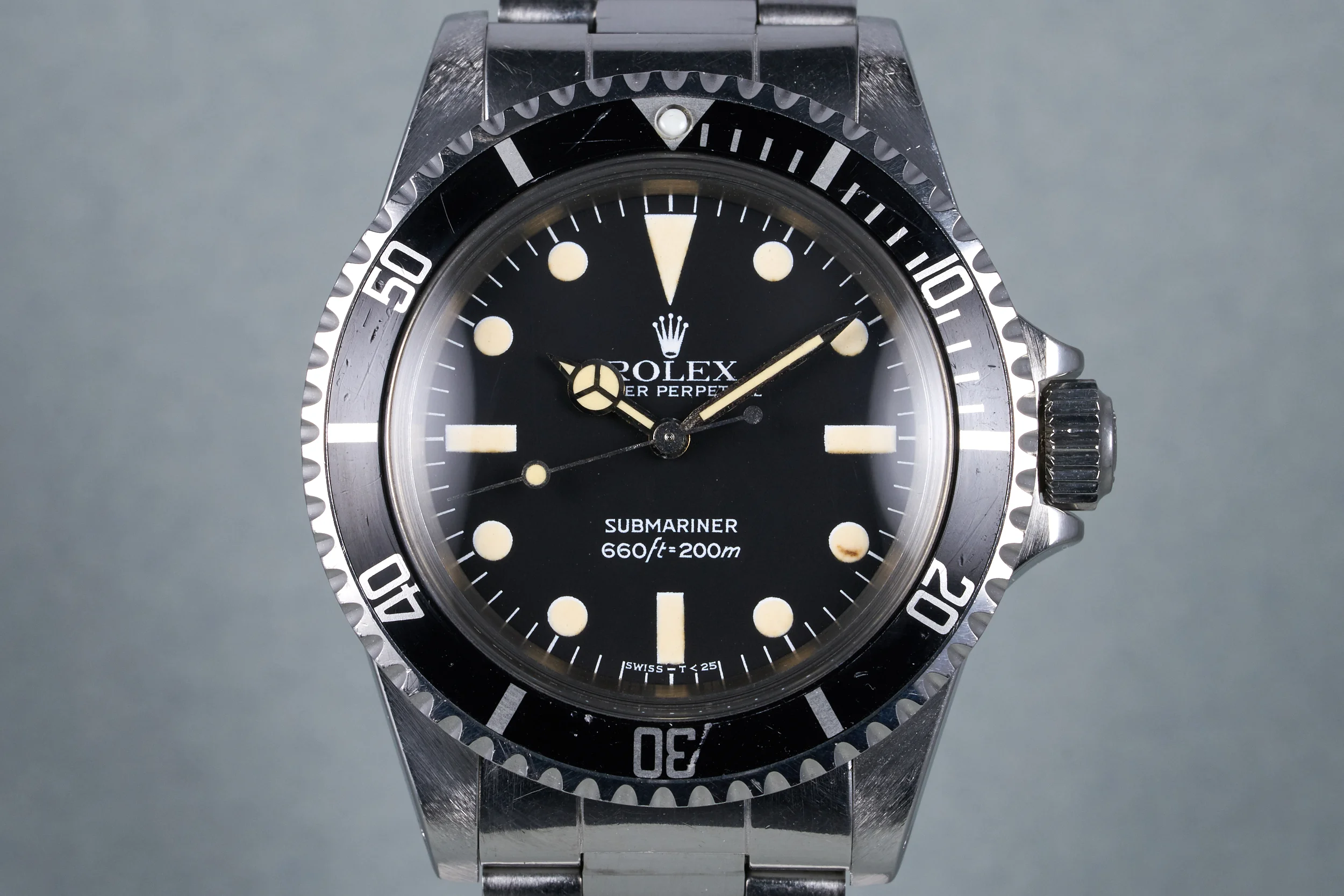 1981 Rolex Submariner Ref: 5513 Mk IV Maxi Dial with Box and Papers