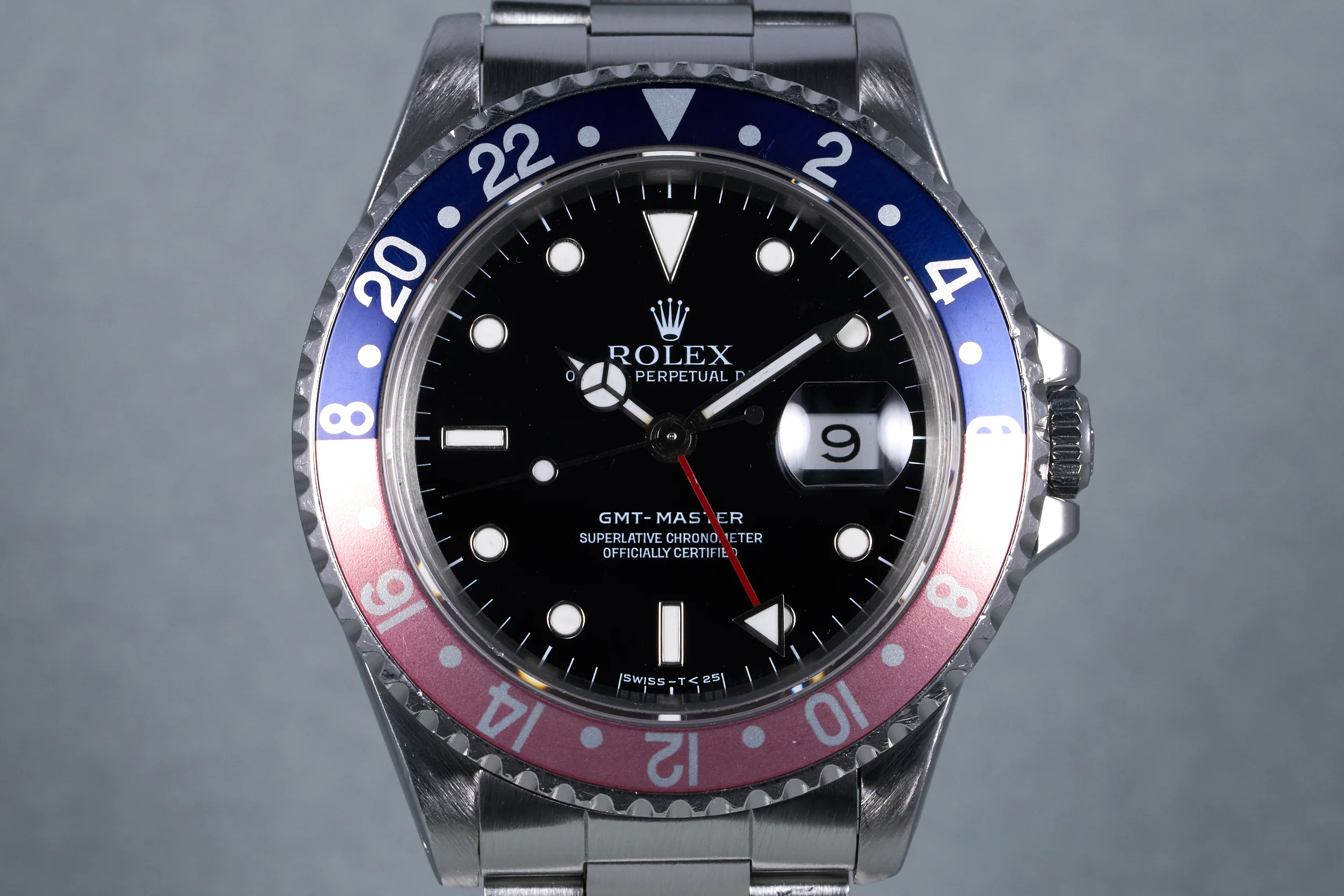 1991 Rolex GMT Ref: 16700 with Faded Pepsi Insert