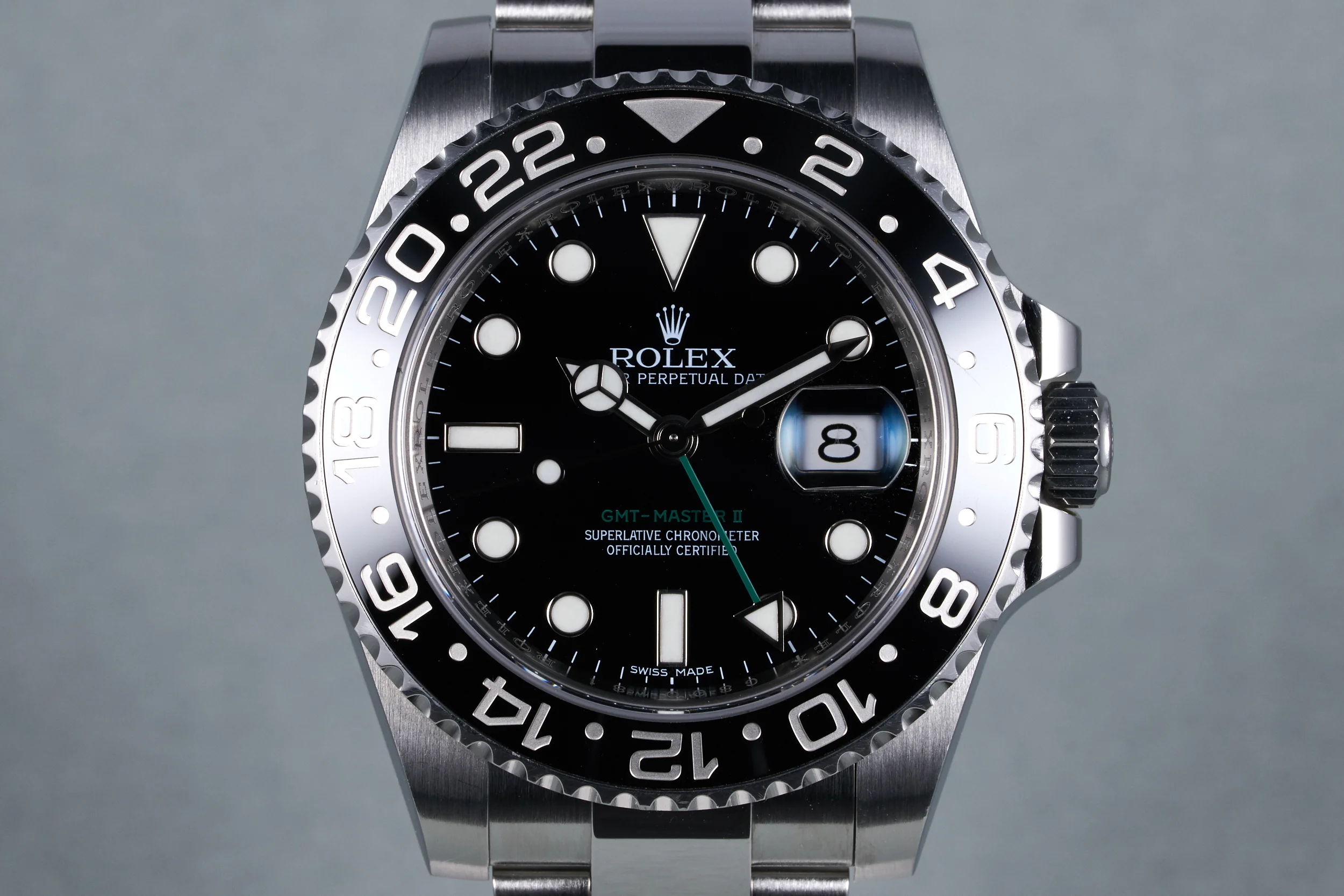 2012 Rolex GMT II Ceramic Ref: 116710LN with Box