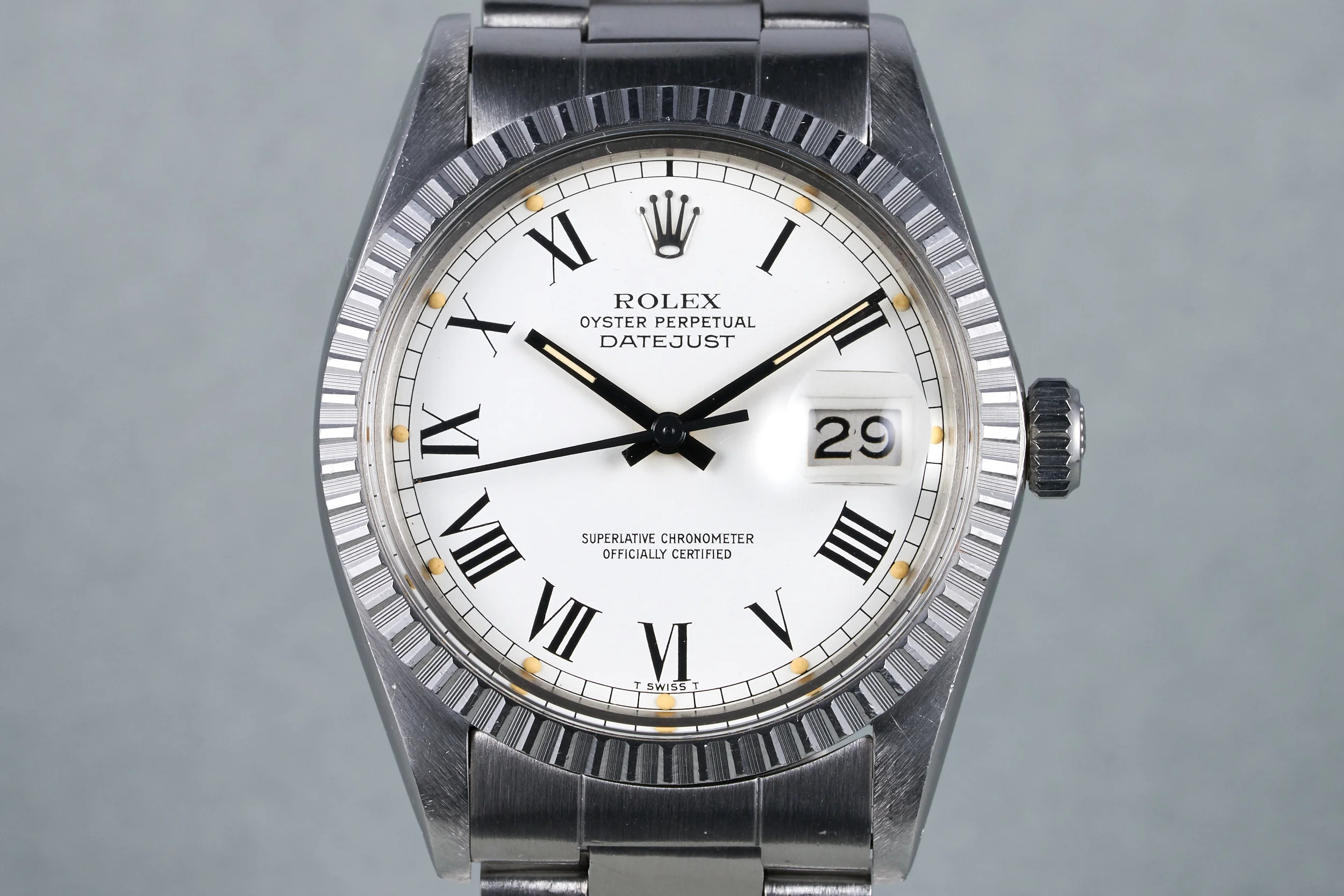 1980 Rolex DateJust Ref: 16030 with White Buckley Dial