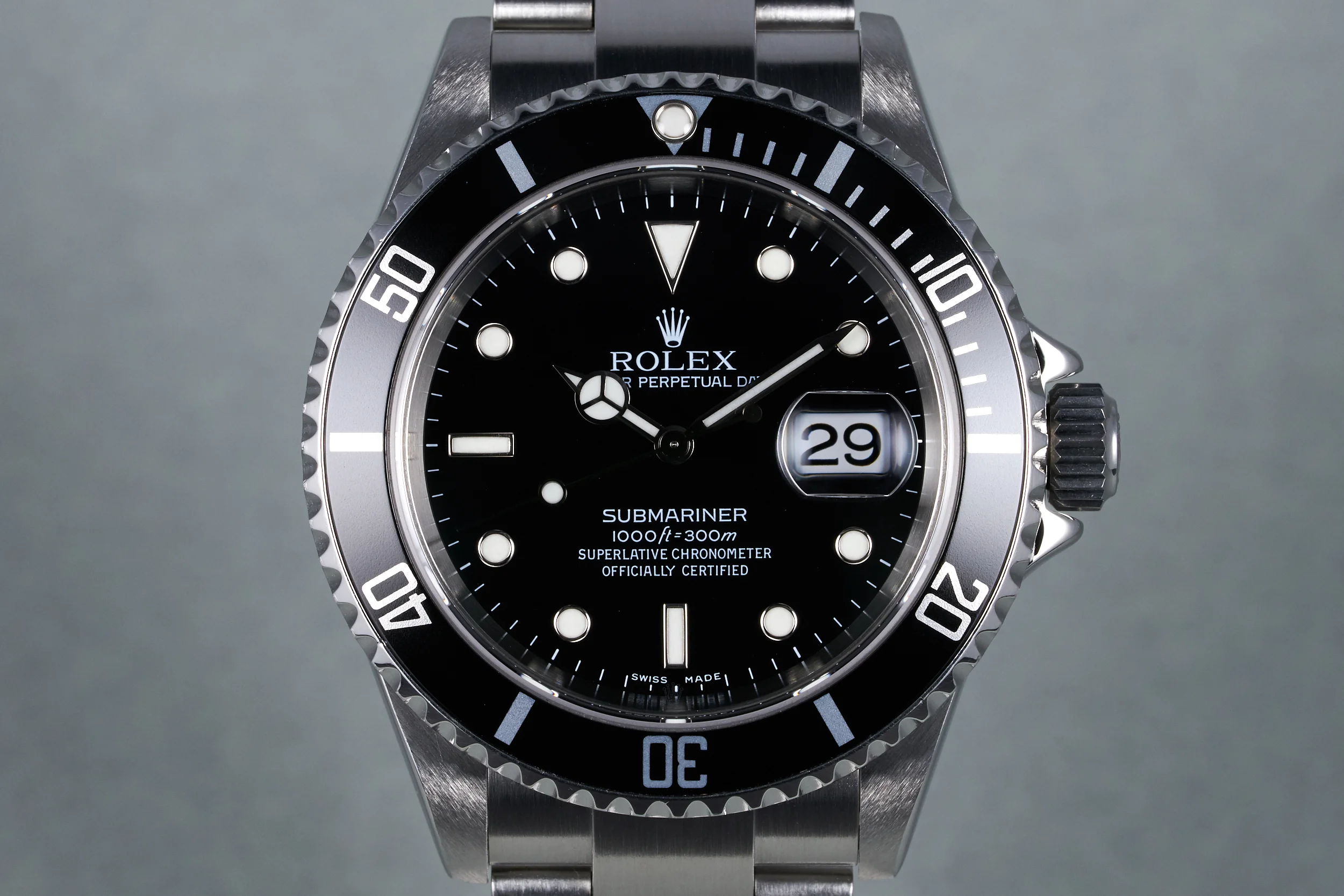 2005 Rolex Submariner Ref: 16610 with Box and RSC Papers