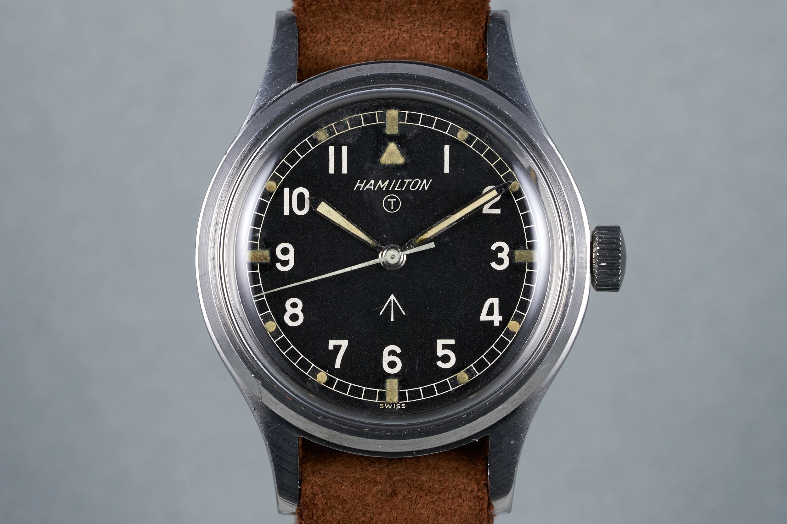 Vintage Hamilton British RAF Military Watch Ref: 6B