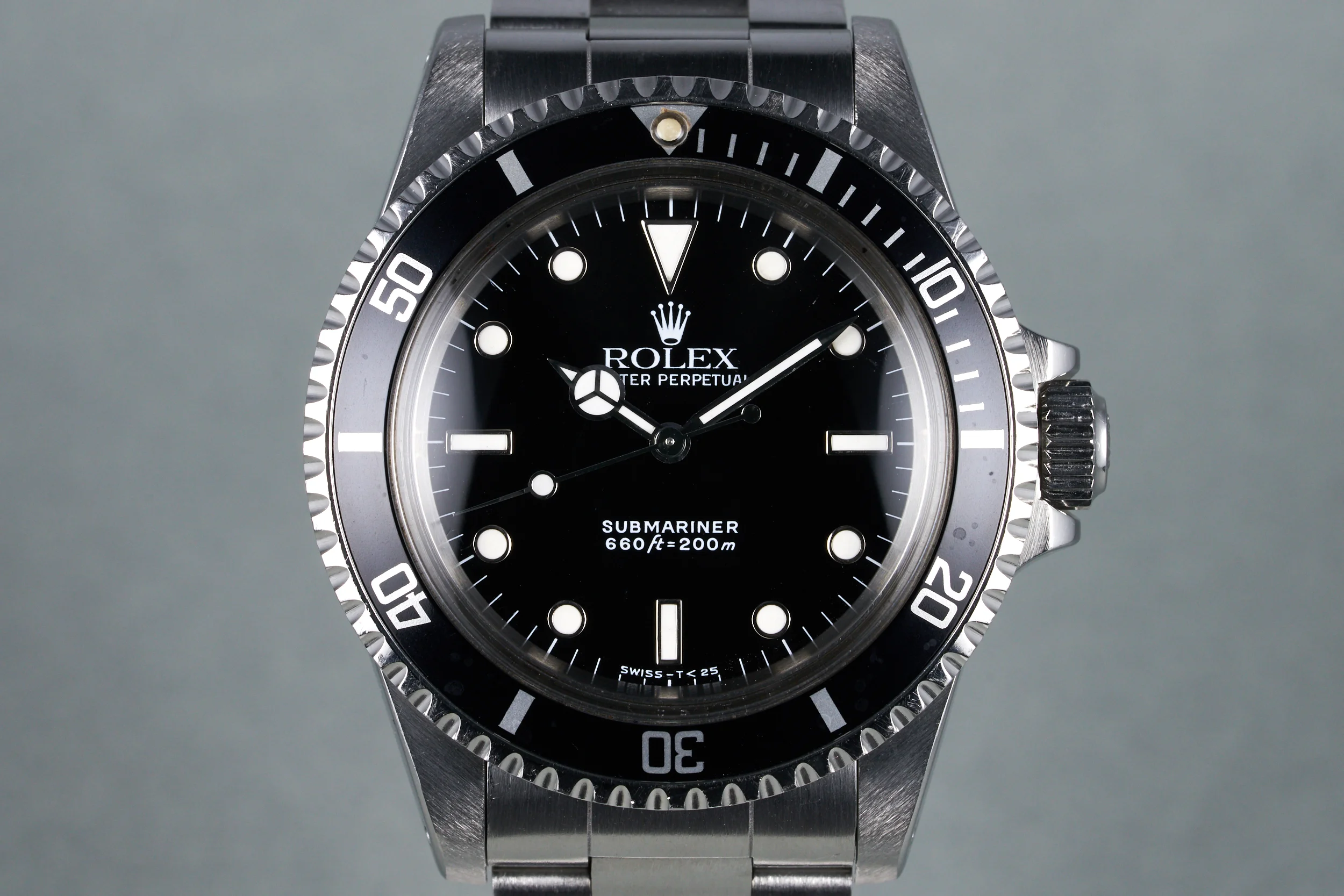 1989 Rolex Submariner Ref: 5513 L Serial Last Series
