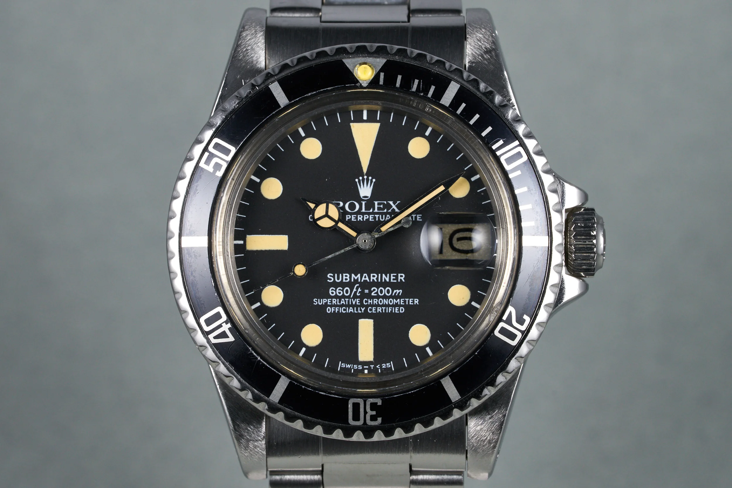 1979 Rolex Submariner Ref: 1680 with Creamy Patina