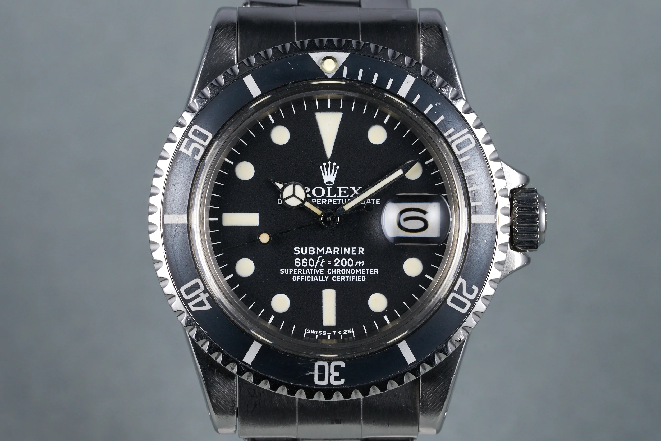 1979 Rolex Submariner Ref: 1680 with Faded Insert