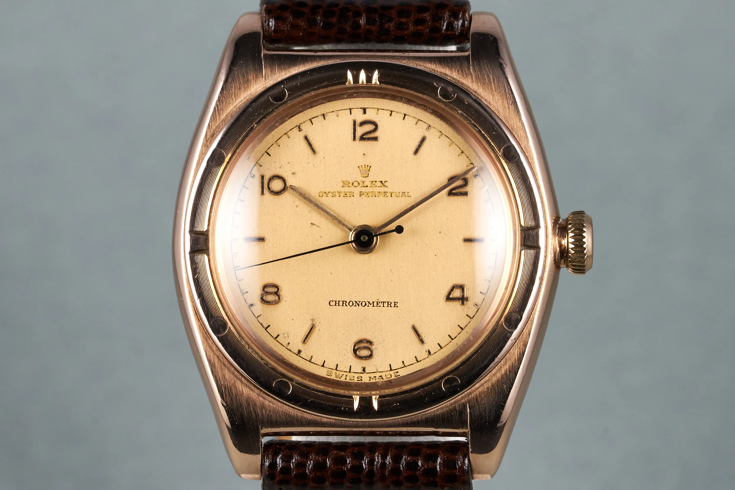1944 RG Rolex Oyster Perpetual Bubble Back Ref: 3725