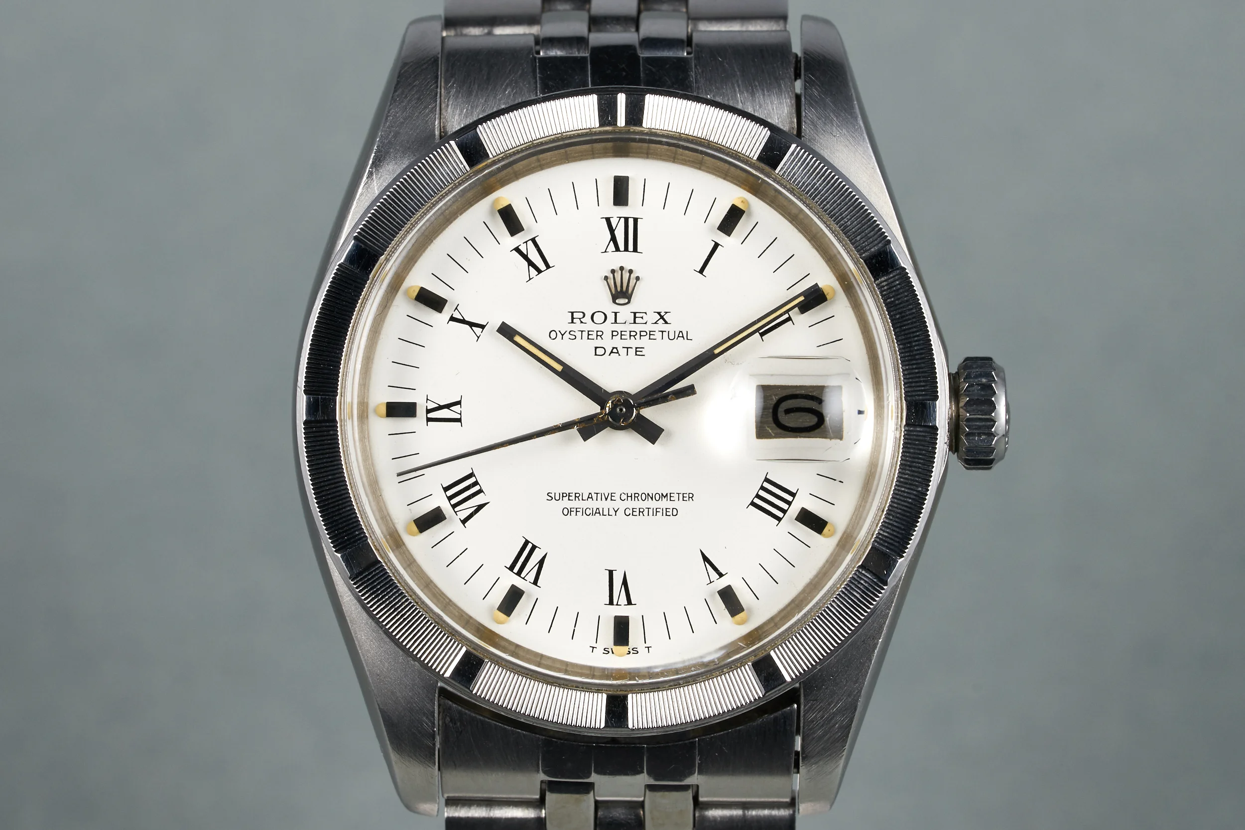 1978 Rolex Date Ref: 1501 with White Roman Dial
