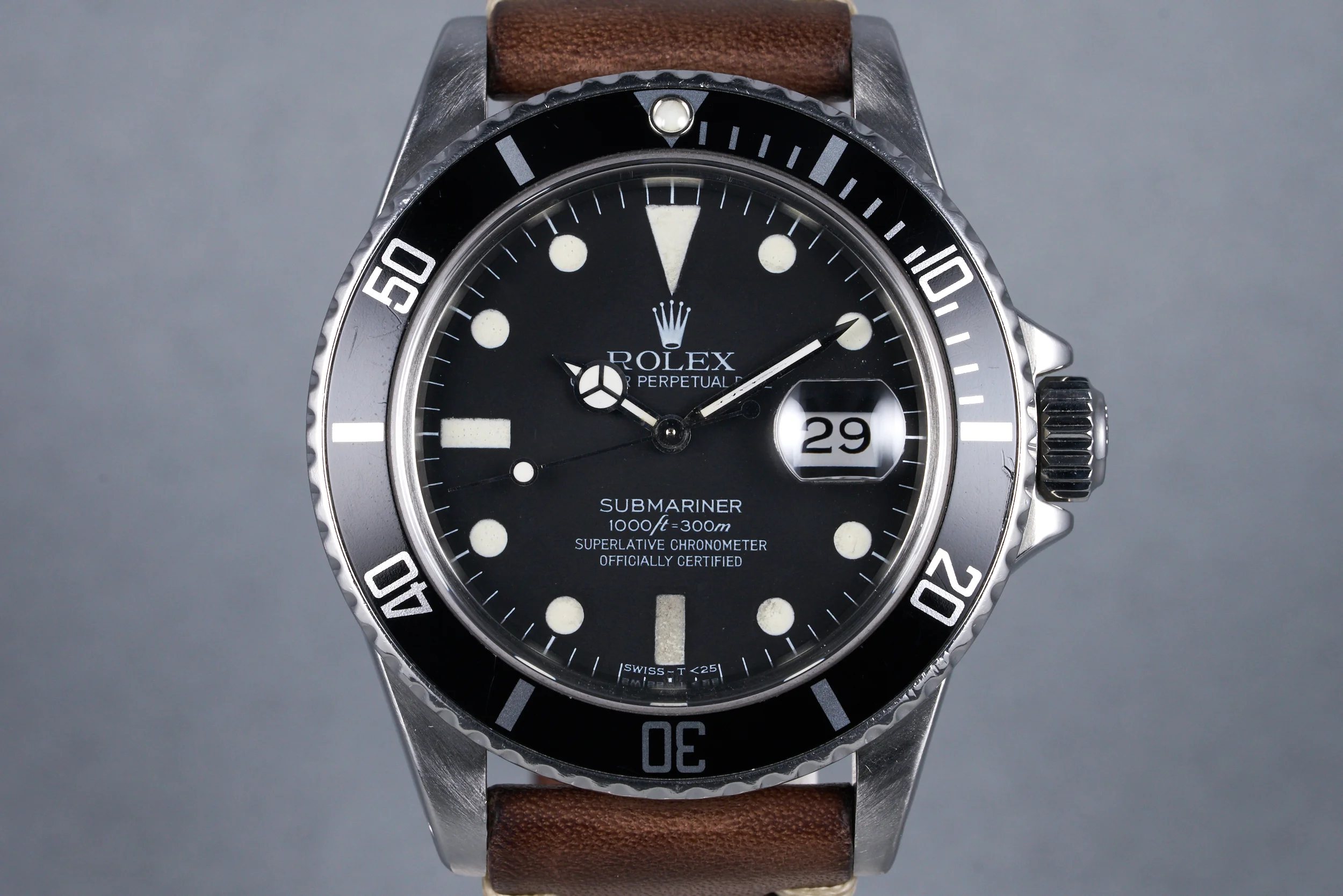 1983 Rolex Submariner Ref: 16800 Matte Dial