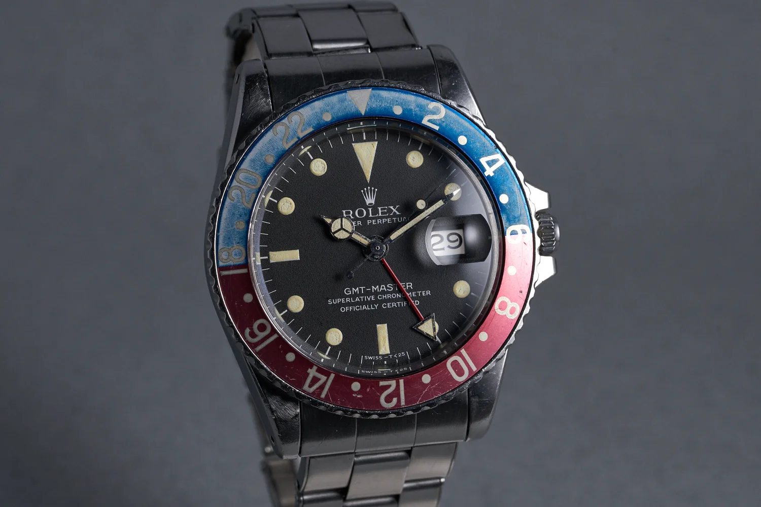 1967 Rolex GMT Ref: 1675 with Mk I 