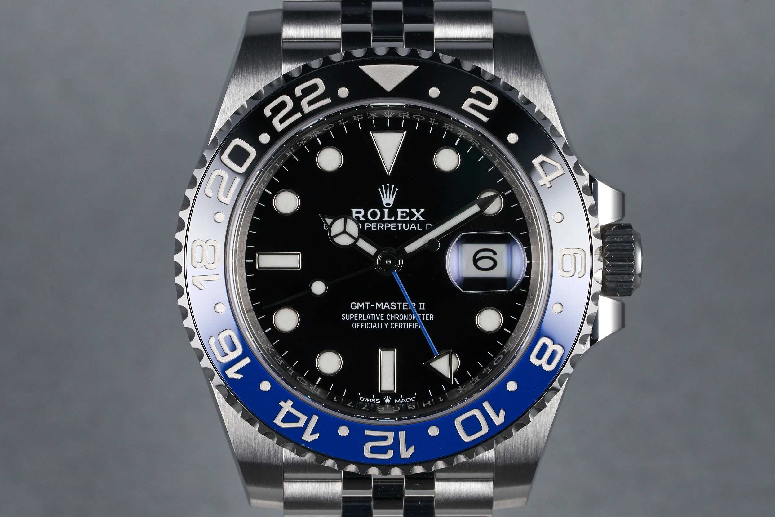 2019 Rolex GMT II Ref: 126710BLNR "Batgirl" with Box and Papers