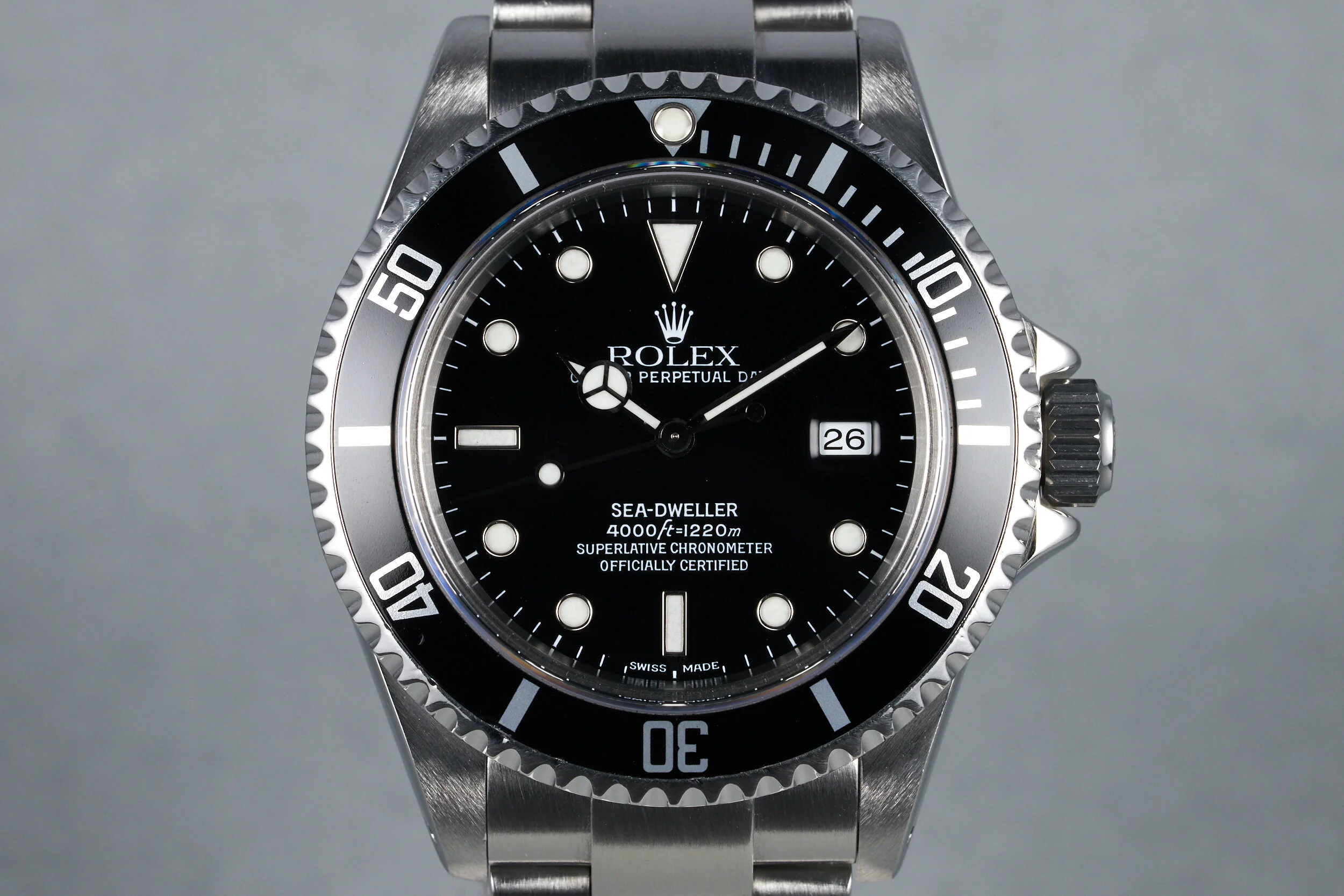 2000 Rolex Sea Dweller Ref: 16600 with Box, Papers and RSC Papers