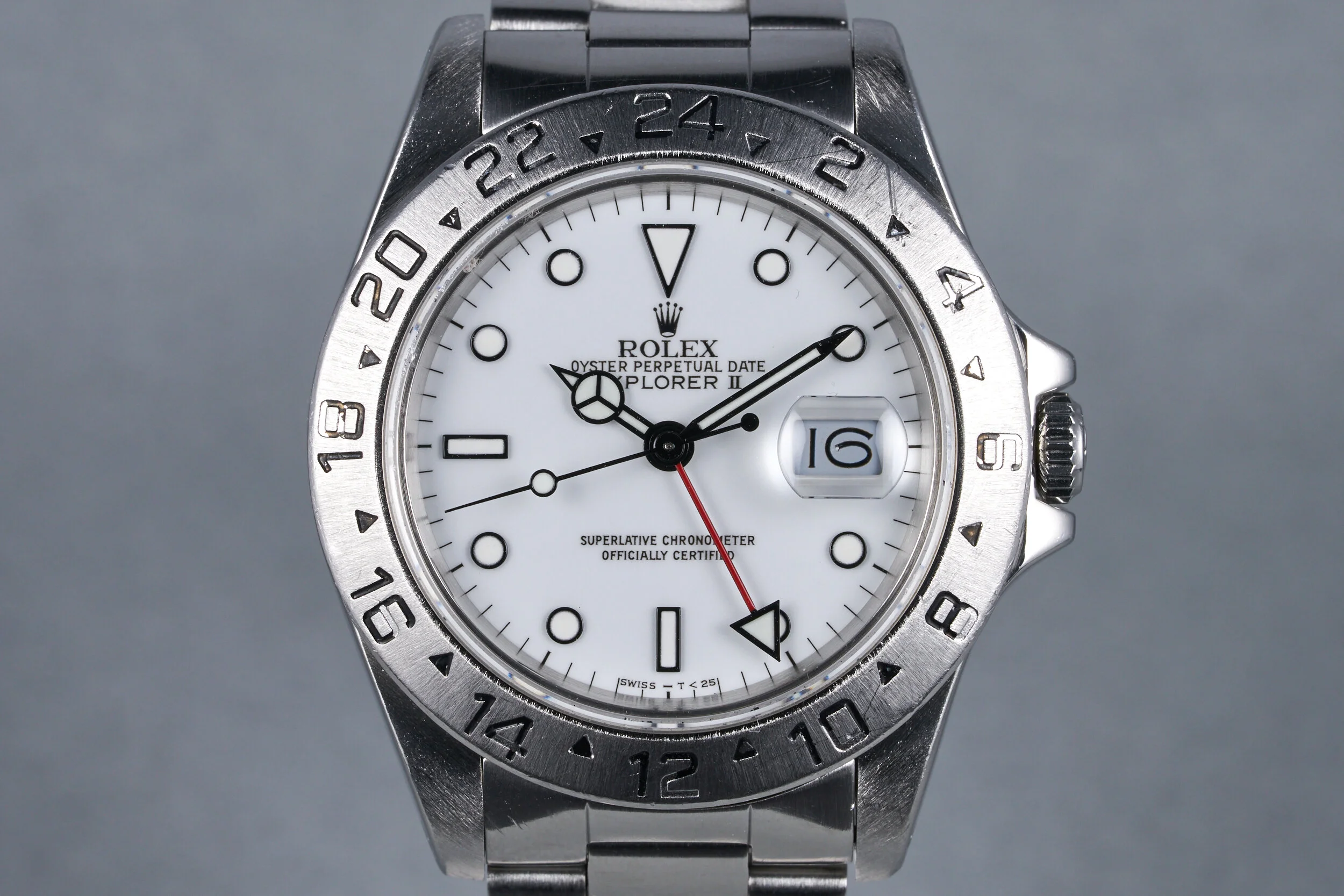 1989 Rolex Explorer II Ref: 16570 White Dial