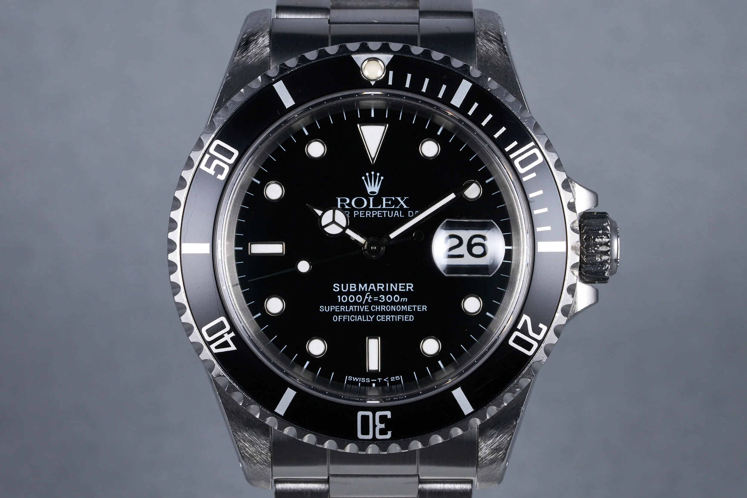 1991 Rolex Submariner Ref: 16610