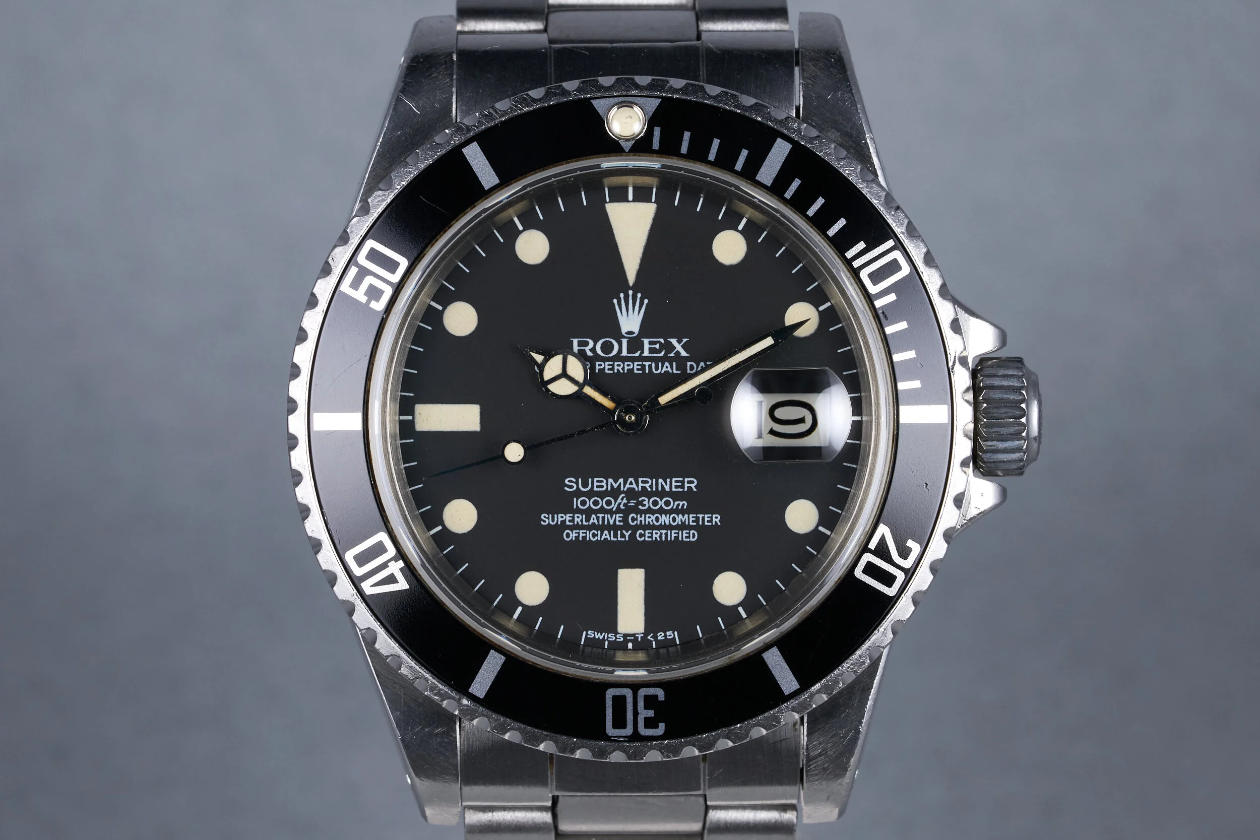 1982 Rolex Submariner Ref: 16800 Matte Dial