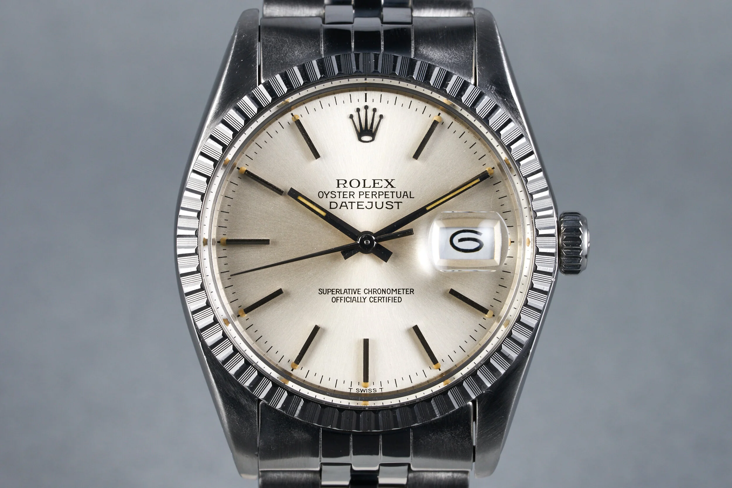1983 Rolex Datejust Ref: 16030 Silver Dial