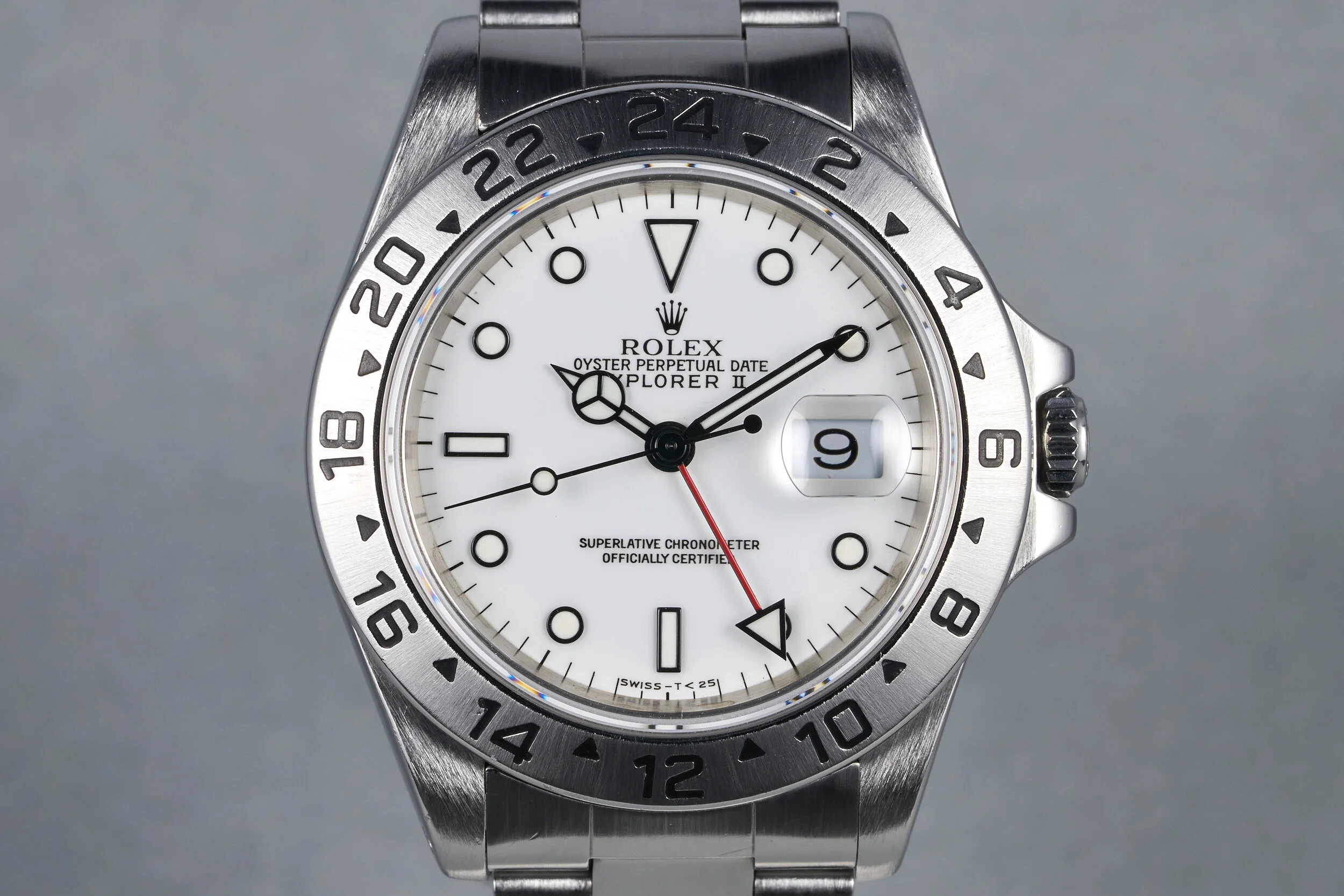 1997 Rolex Explorer II Ref: 16570 White Dial