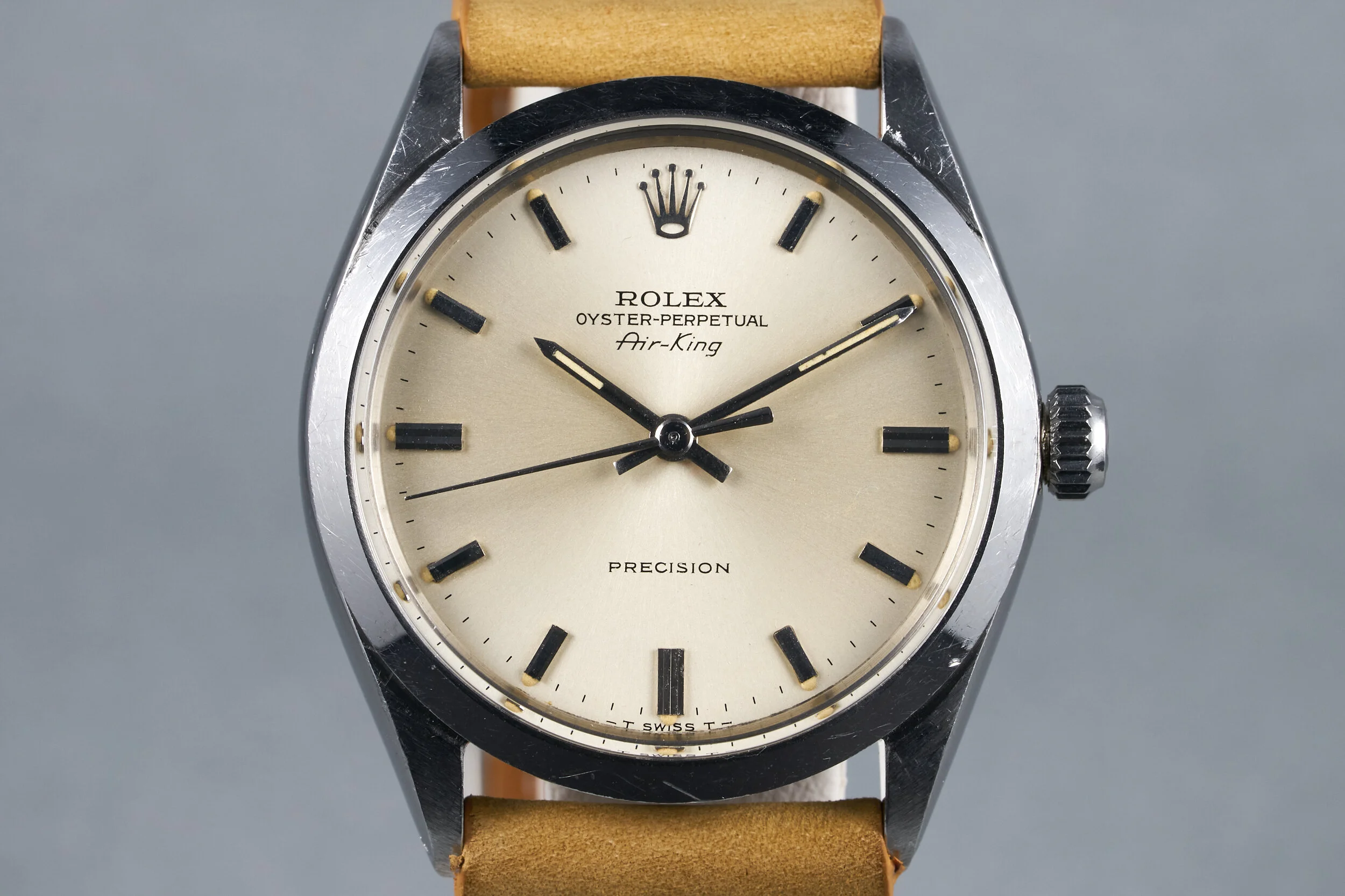1969 Rolex Air-King Ref: 5500 with Silver Dial