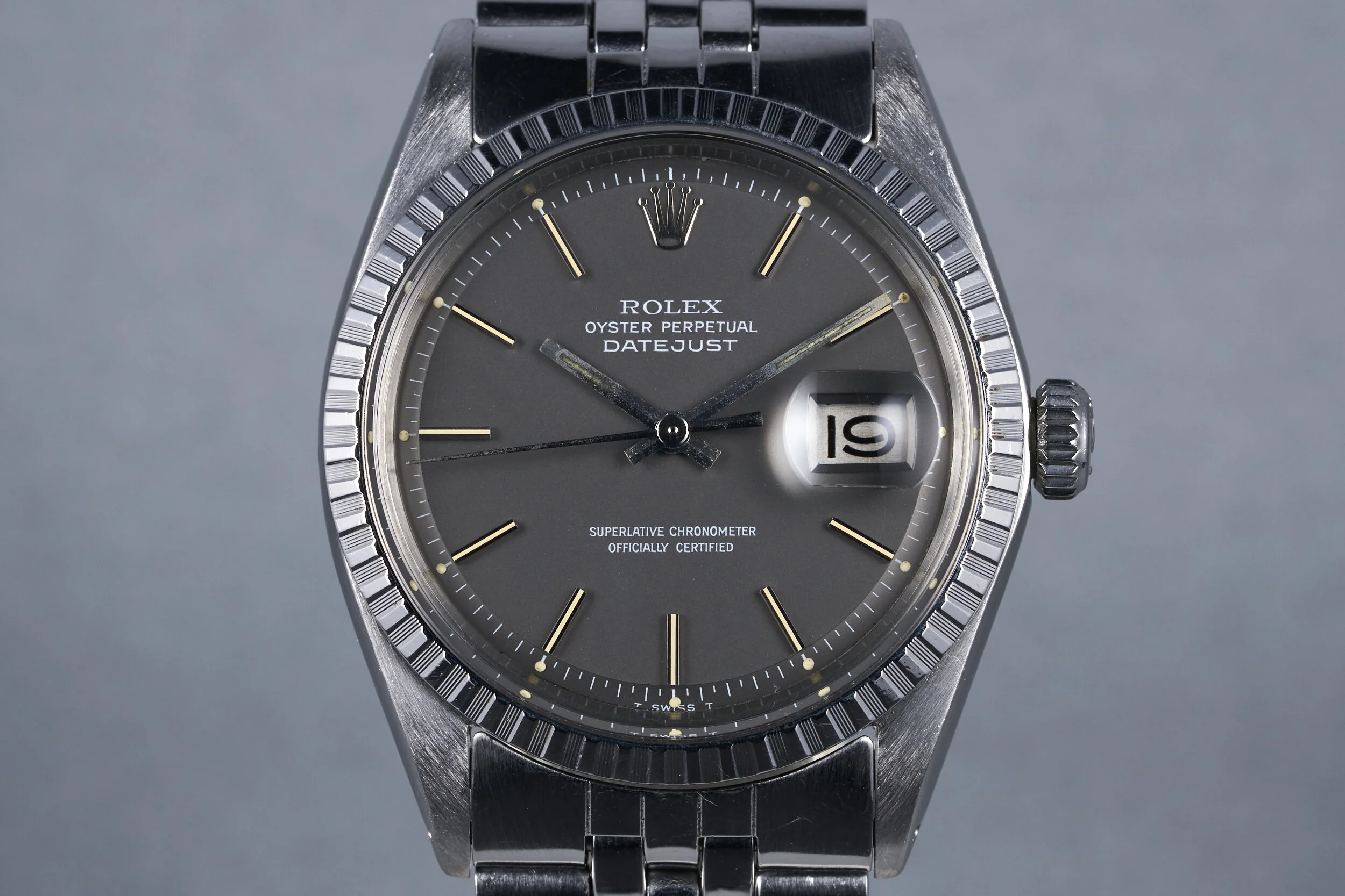 1970 Rolex Datejust Ref: 1603 with Gray Dial