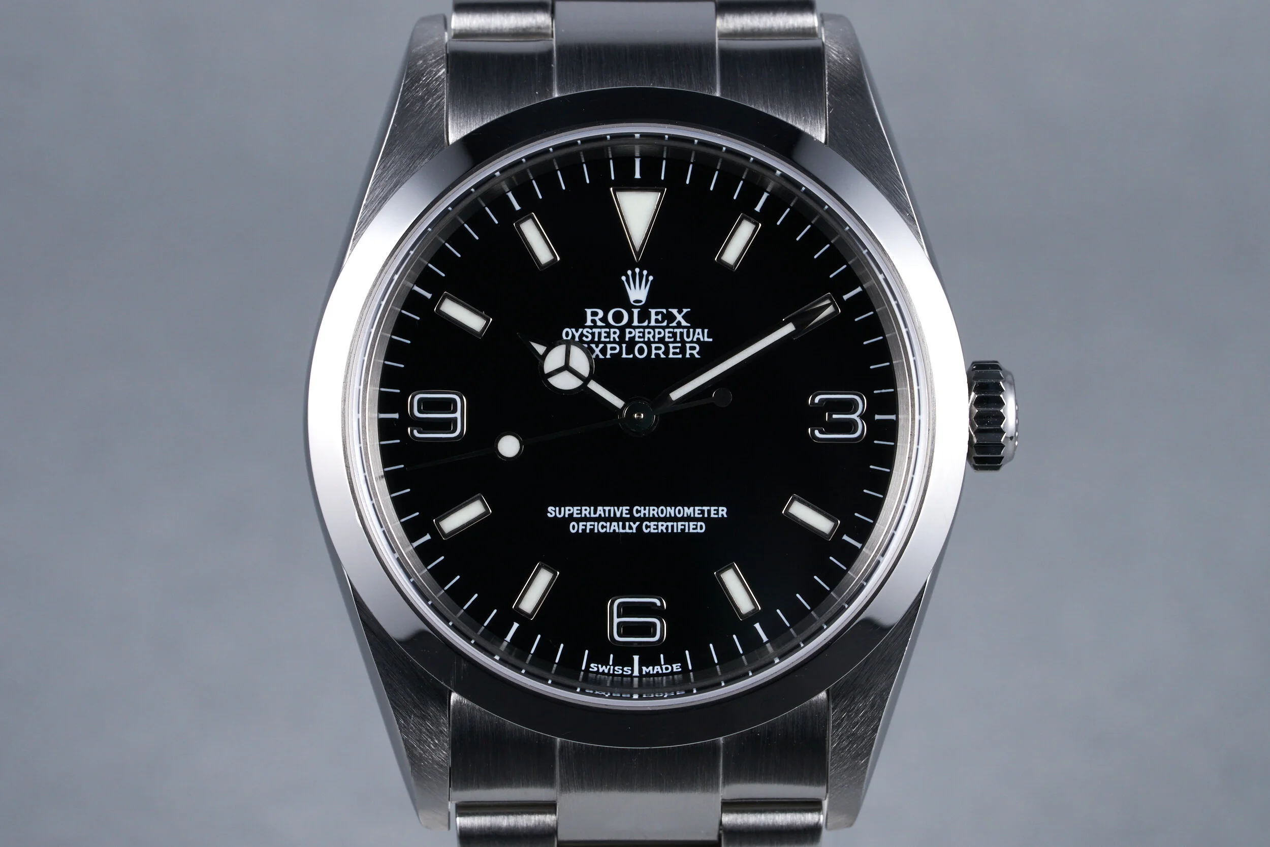 2001 Rolex Explorer Ref: 114270 with Box and Papers
