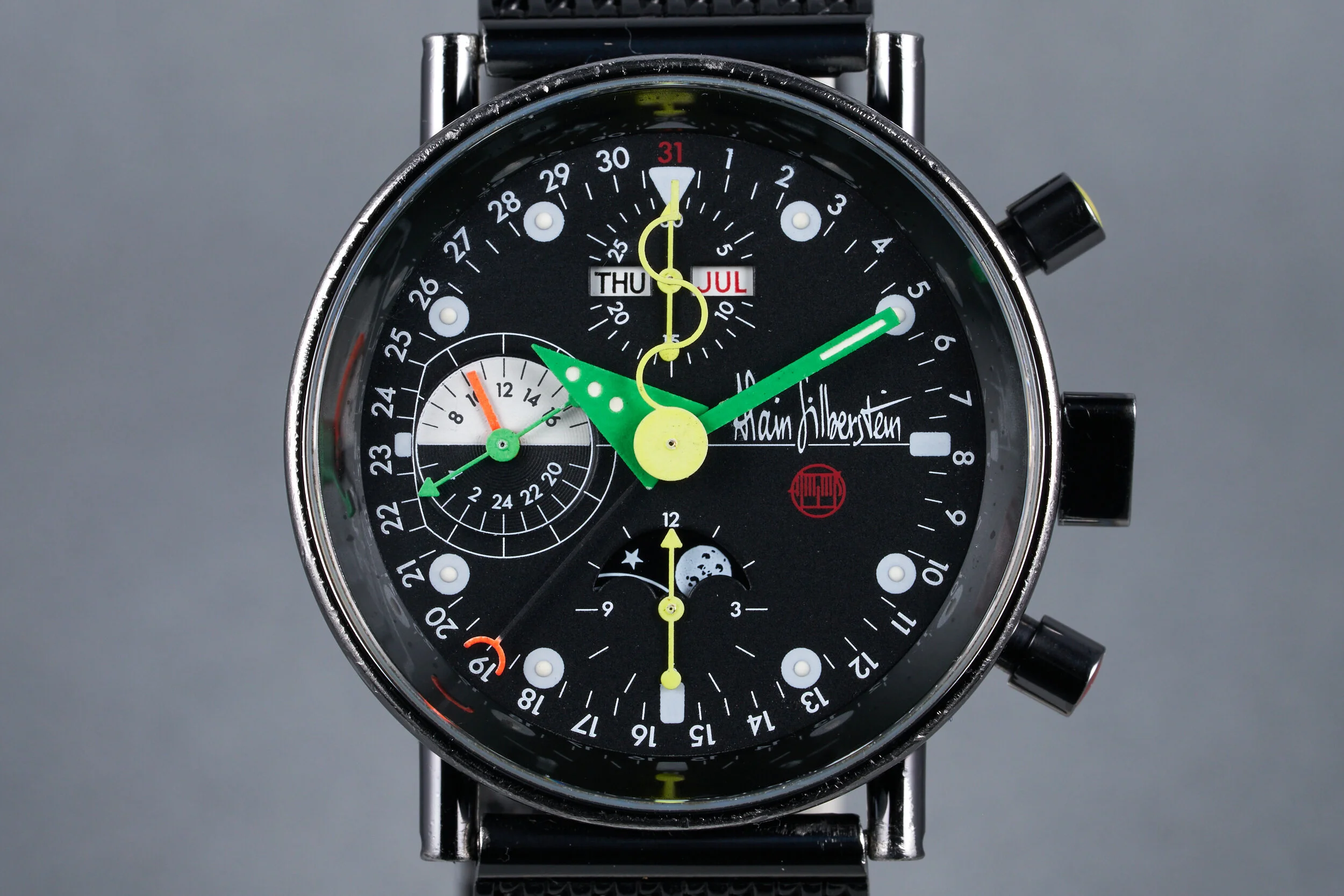 1993 Alain Silberstein Krono 2 PVD with Box and Papers