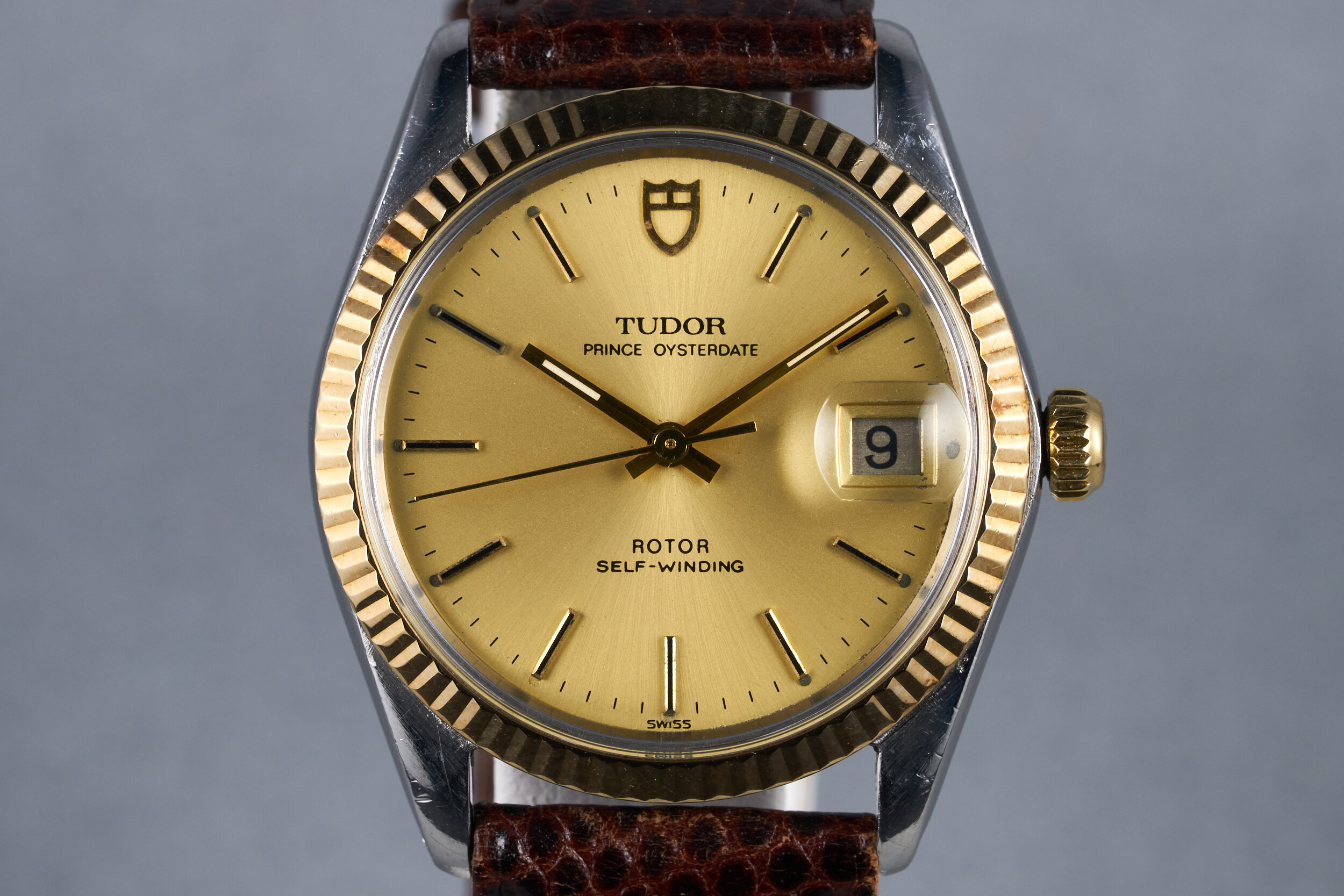 1983 Tudor Two Tone Prince Oysterdate Ref: 90733 with Champagne Dial