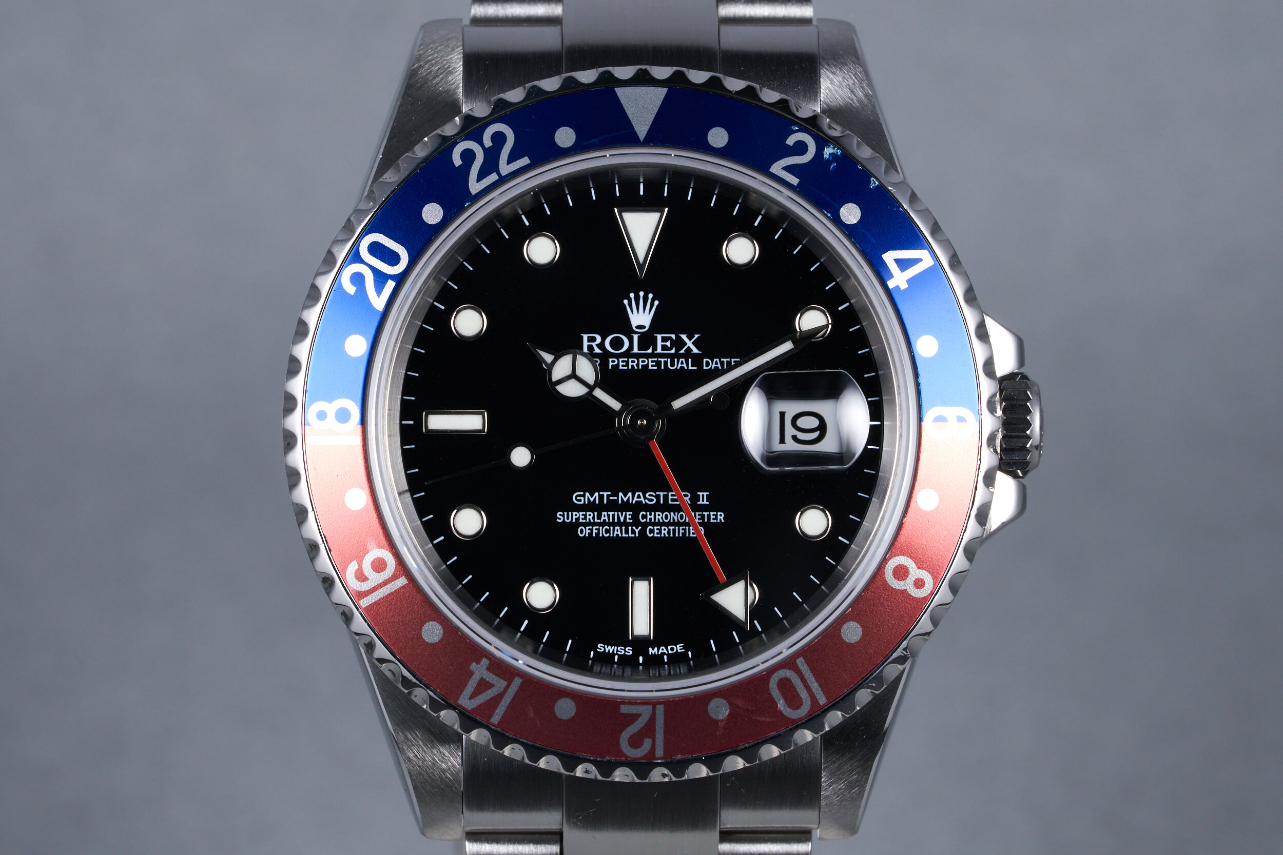 2002 Rolex GMT II Ref: 16710 with Box and Papers