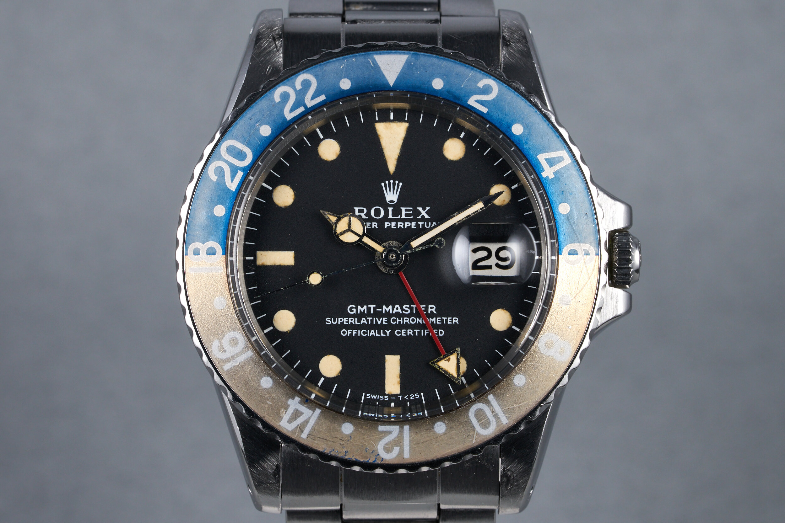 1971 Rolex GMT&nbsp;Ref:&nbsp;1675&nbsp;with&nbsp;Mk&nbsp;I 'Long E' Dial OP 1394