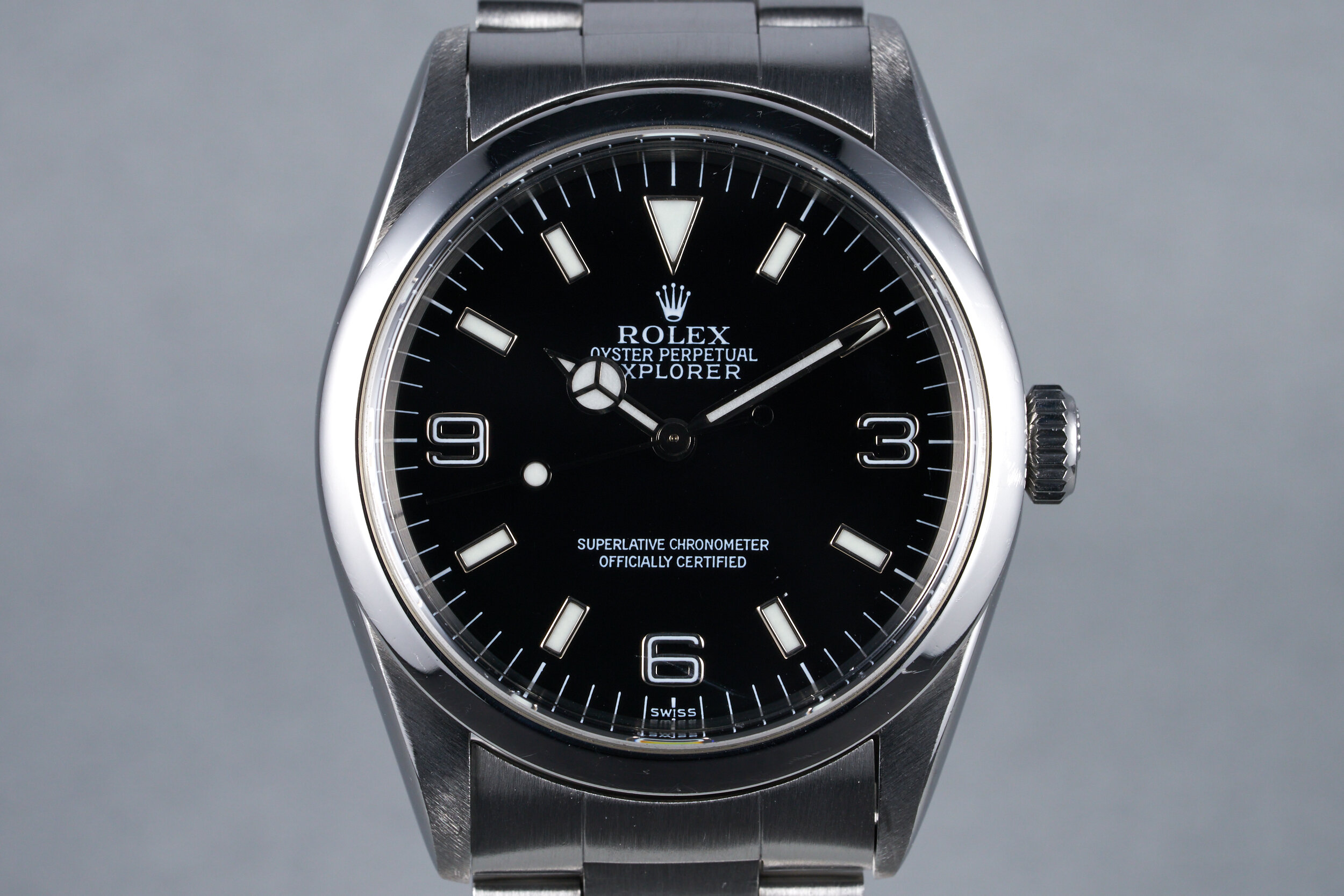 1999 Rolex Explorer Ref: 14270 "Swiss" Dial