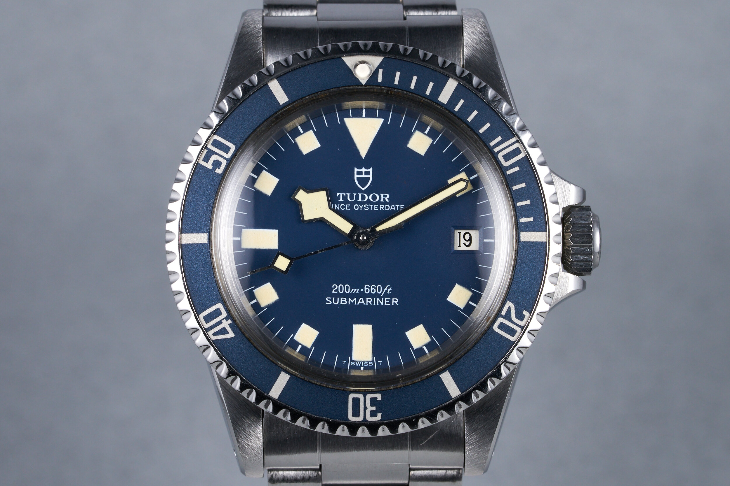 1980 Tudor Submariner Ref: 94110 Blue Snowflake