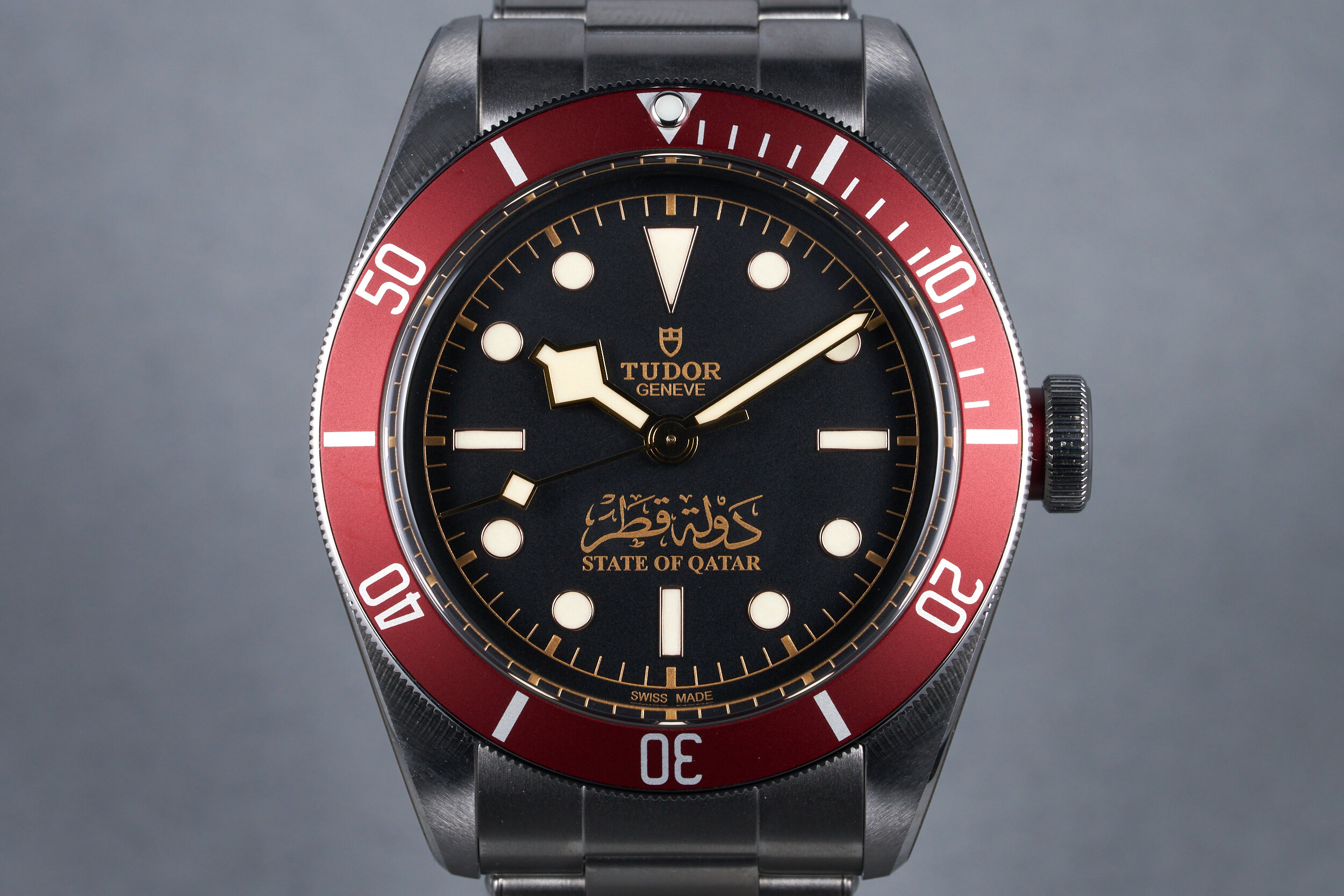 2019 Tudor Black Bay Red Ref: 79230R "State of Qatar" with Box and Papers MINT
