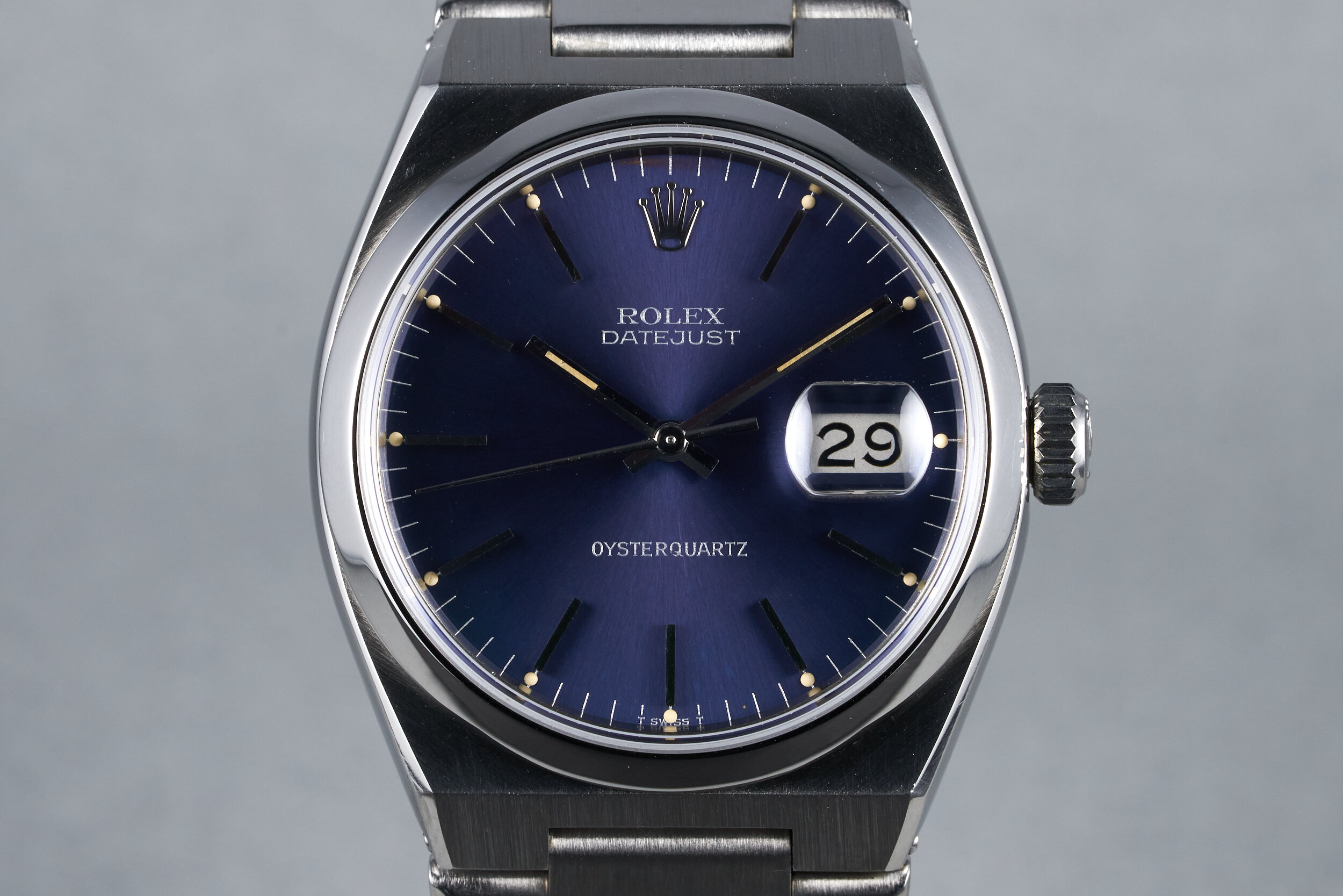 1978 Rolex Datejust OysterQuartz Ref: 17000 Mk I Purple Dial