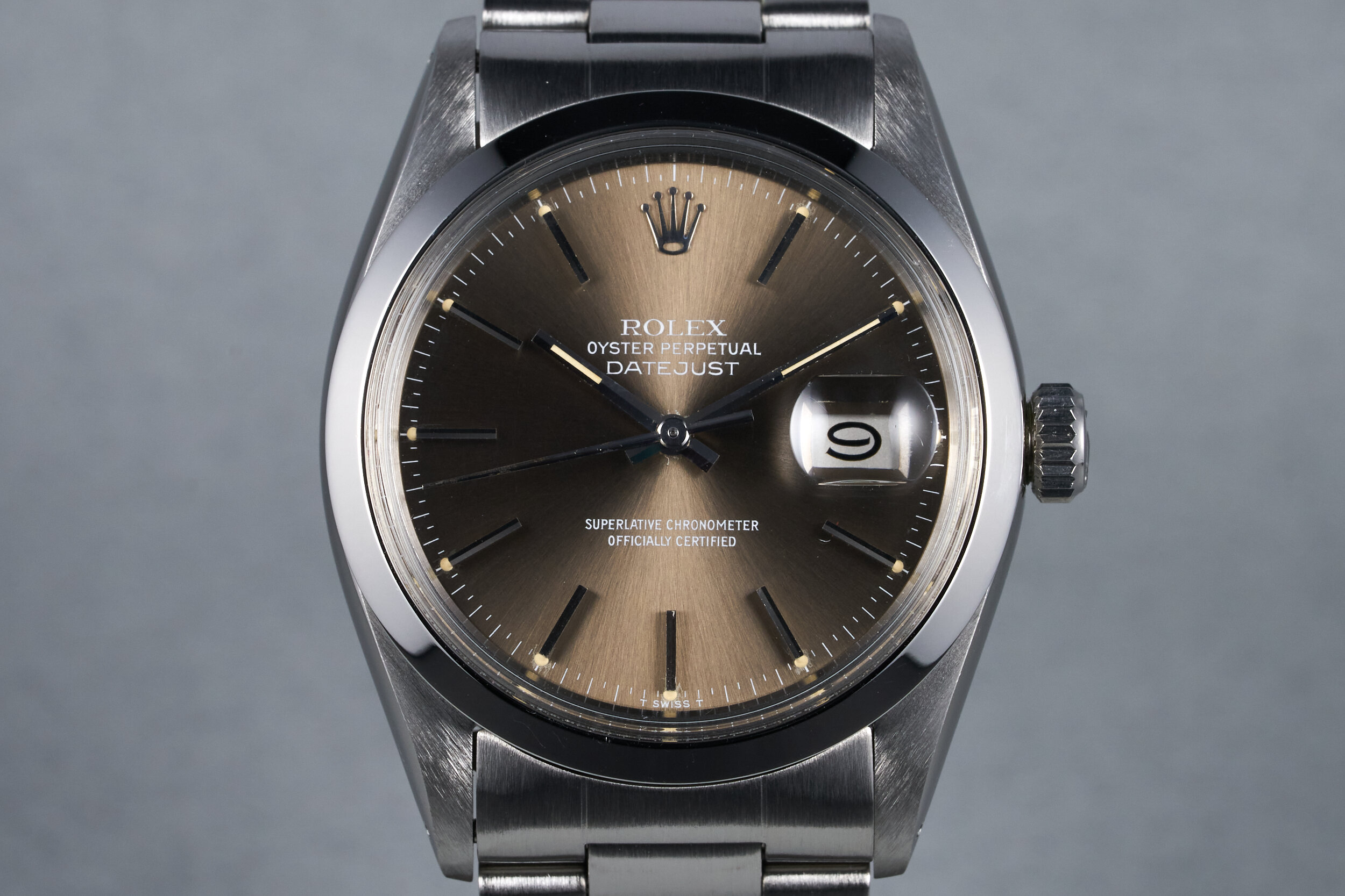 1978 Rolex Datejust Ref: 16000 Brown Dial with Service Papers