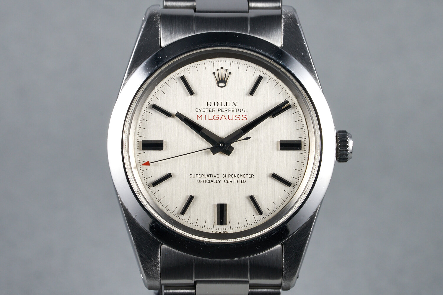 1967 Rolex&nbsp;Milgauss&nbsp;Ref: 1019 Silver CERN Dial