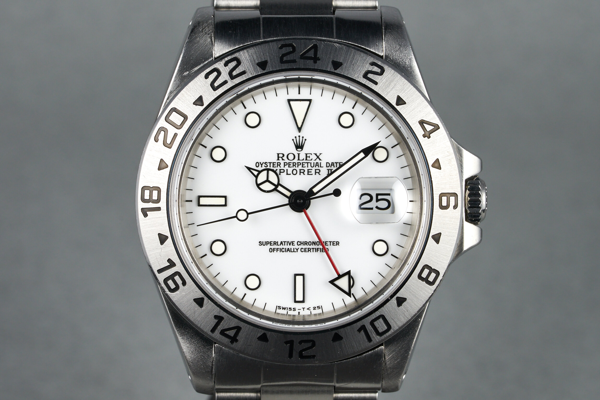 1996 Rolex Explorer II Ref: 16570 White Dial