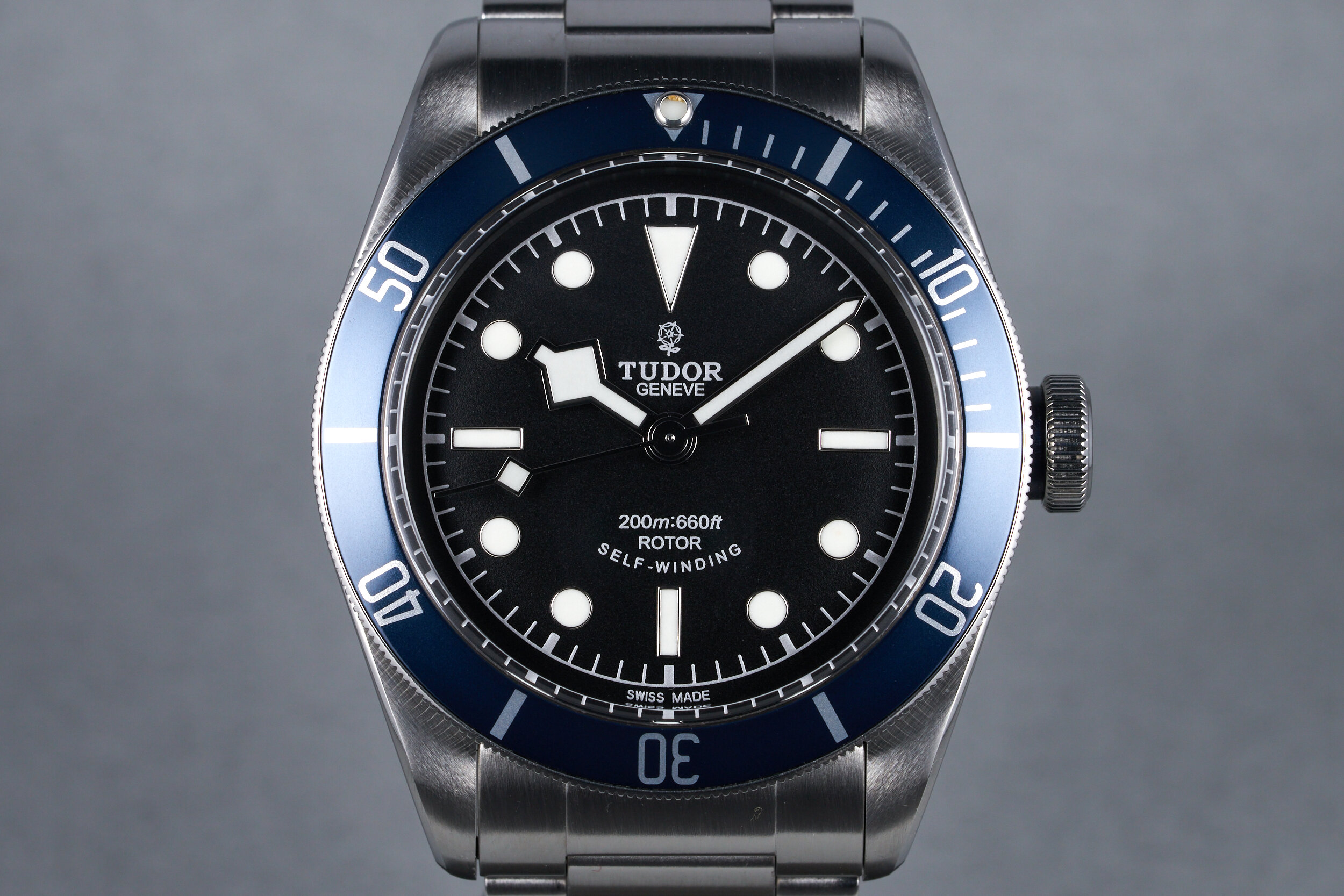 2016 Tudor Black Bay Blue Ref: 79220B ETA with Box and Papers