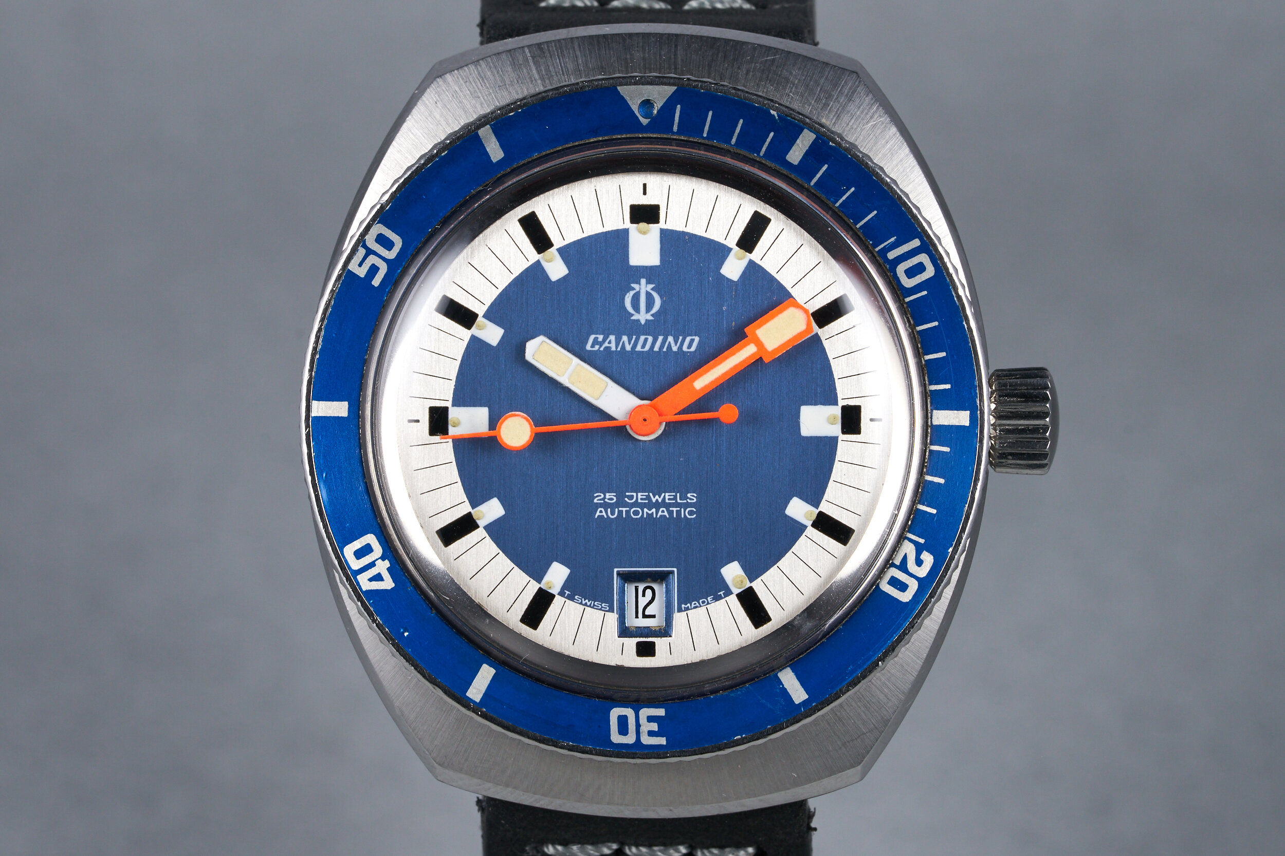Vintage Candino Diver Watch
