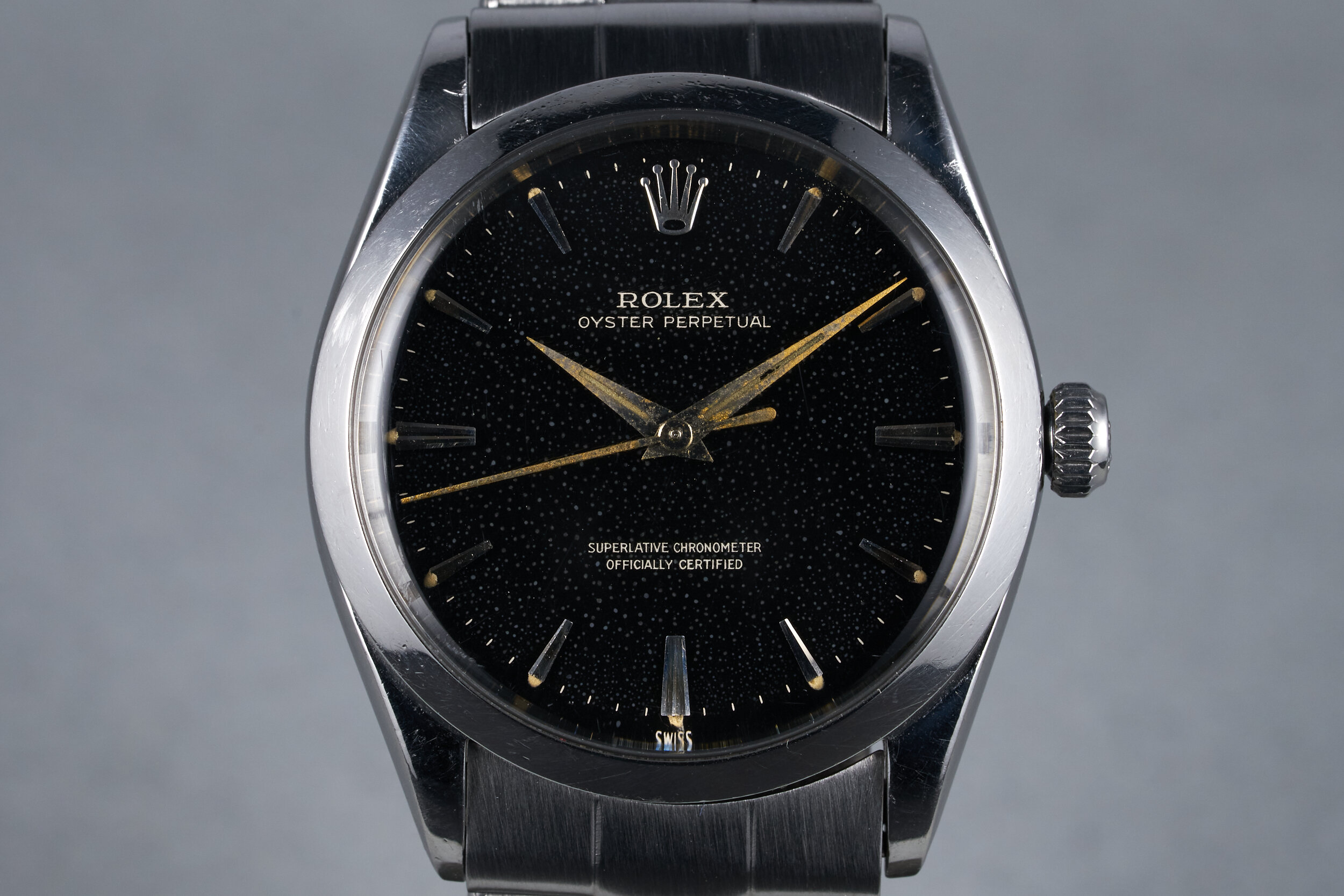 1964 Rolex Oyster Perpetual Ref: 1002 with Gilt Dial